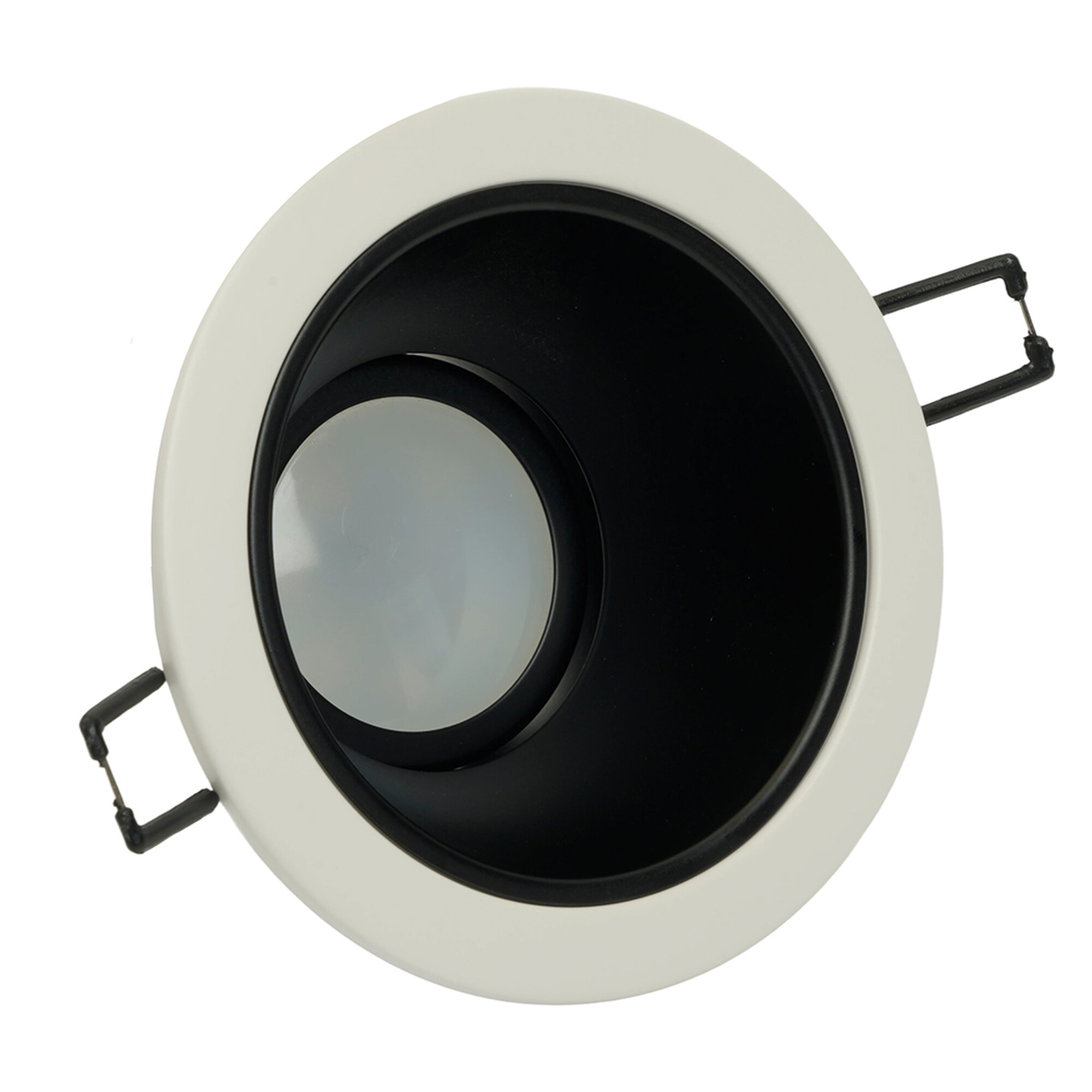 Светильник потолочный встраиваемый MR16 G5.3, белый + черный DL3113