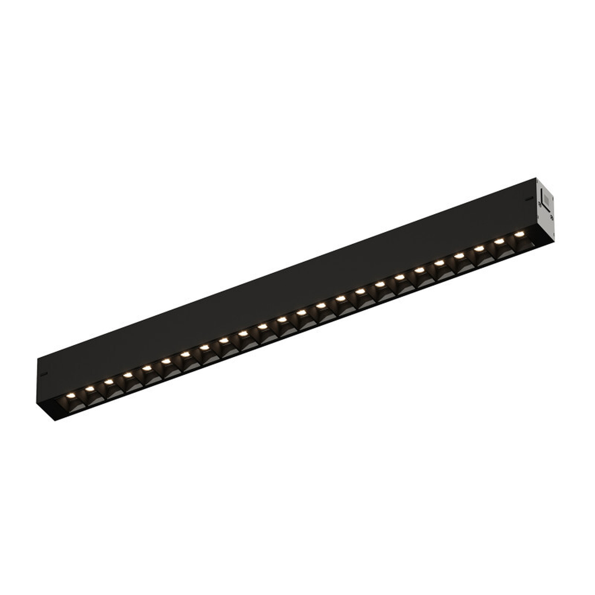 Трековый линейный светильник SIMPLE GRILL DK8202-BK Denkirs