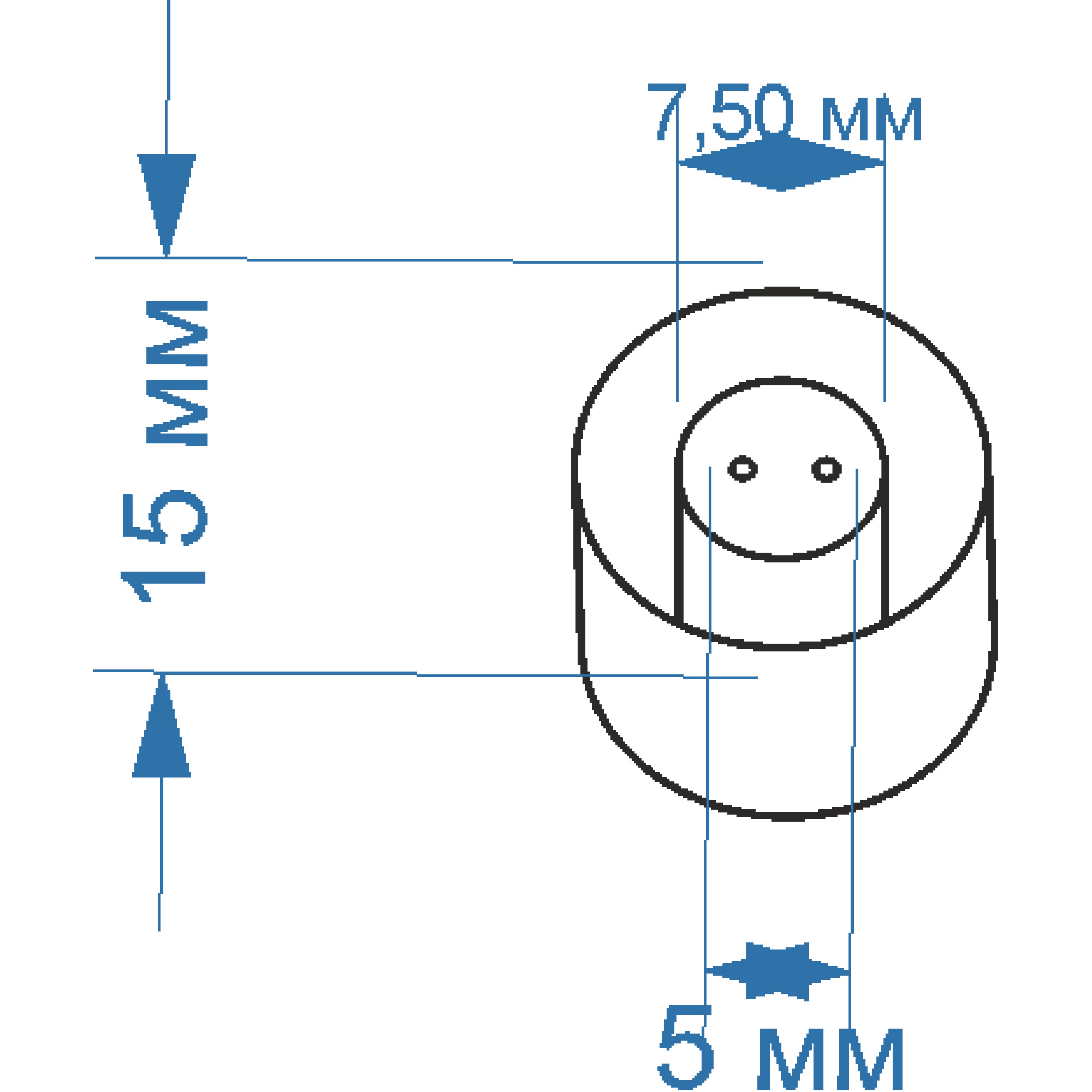 Коннектор для NH10 2pin Т-образный SignImpress