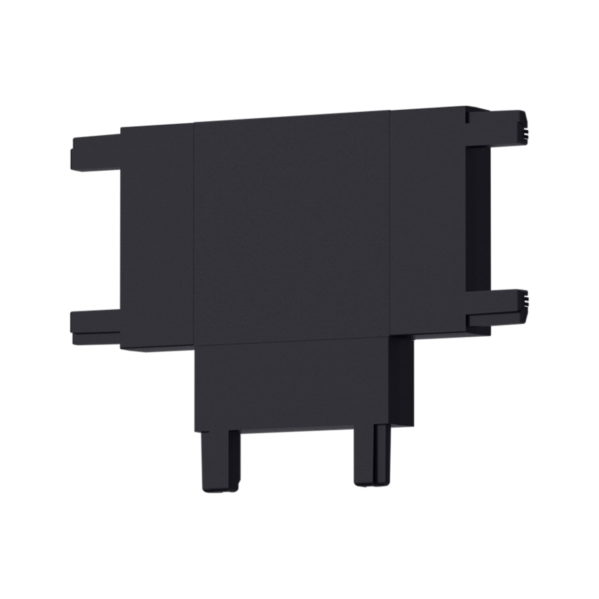 Коннектор T образный к шинопроводу однофазному магнитному Thin Чёрный SignImpress