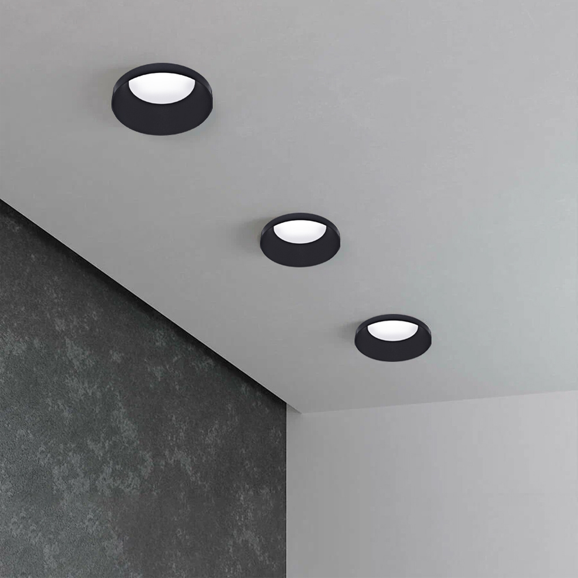 Светильник встраиваемый GU5.3 (MR16) круг 47549 Чёрный SignImpress