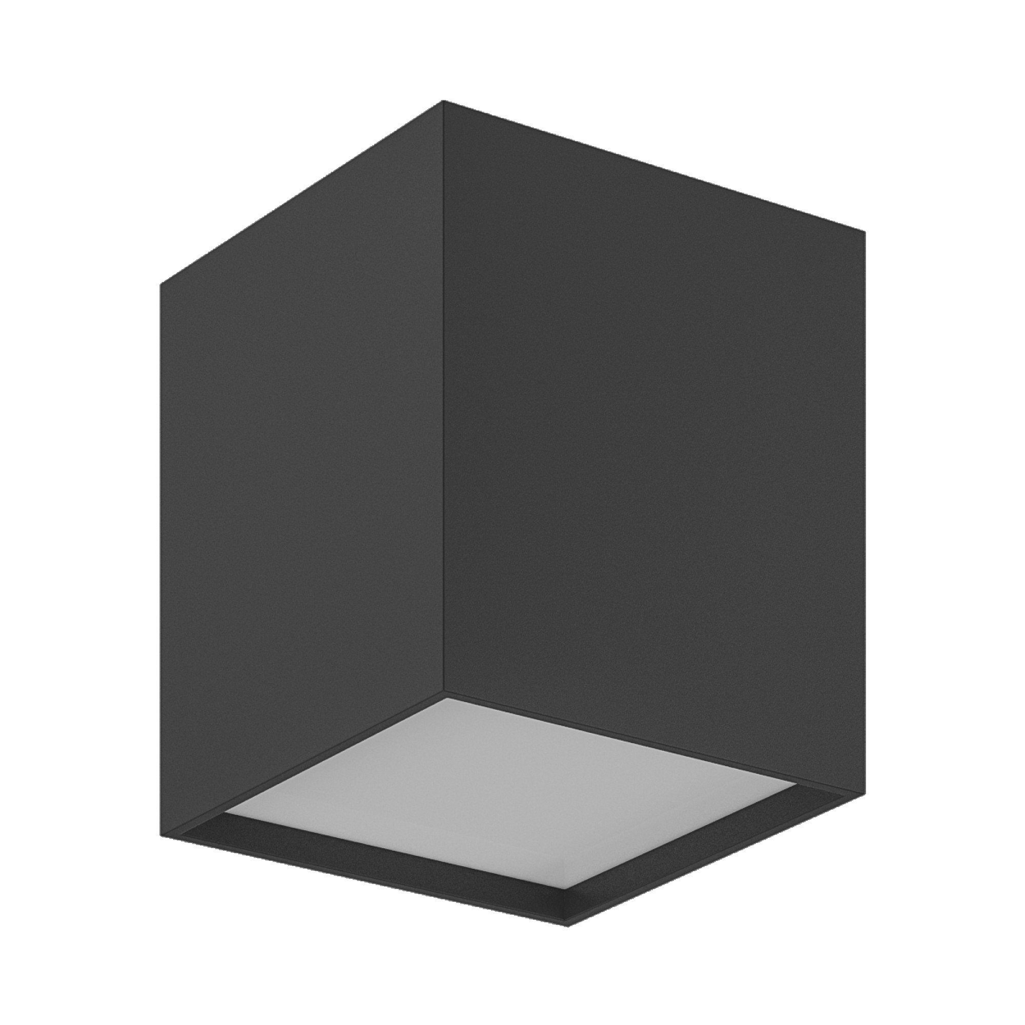 Светильник накладной квадрат GW черный 10Вт IP20 Теплый белый (3000К) SWG