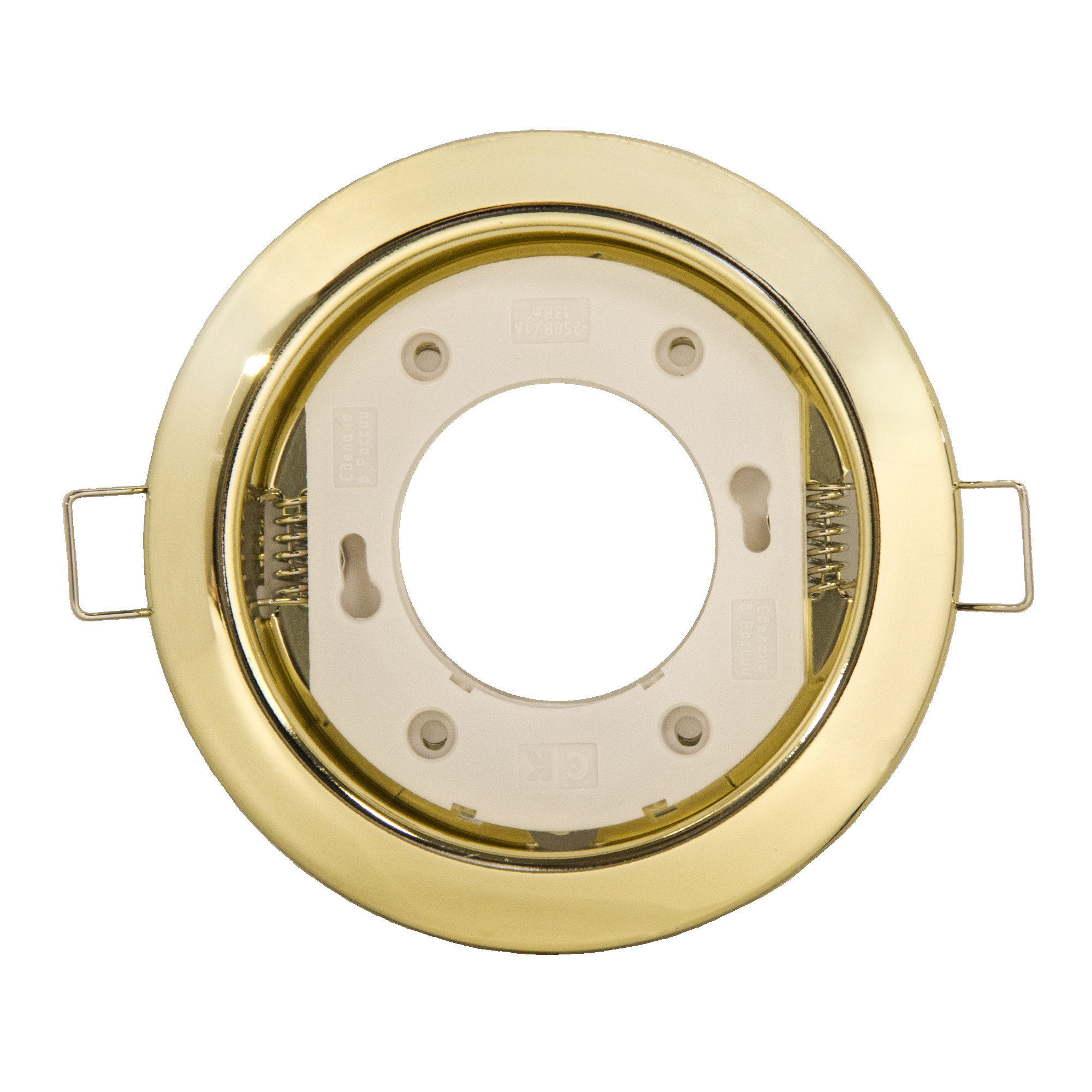 Светильник встраиваемый GX53 U золото (85шт в коробке) - 1 штука