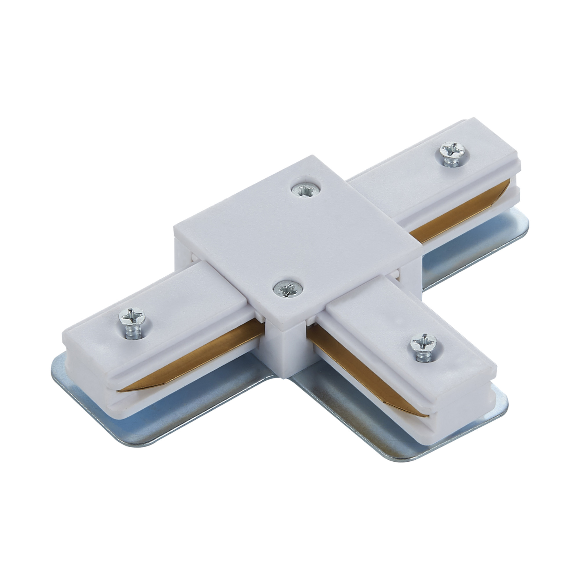 Коннектор T образный к шинопроводу однофазному Standard Белый SignImpress