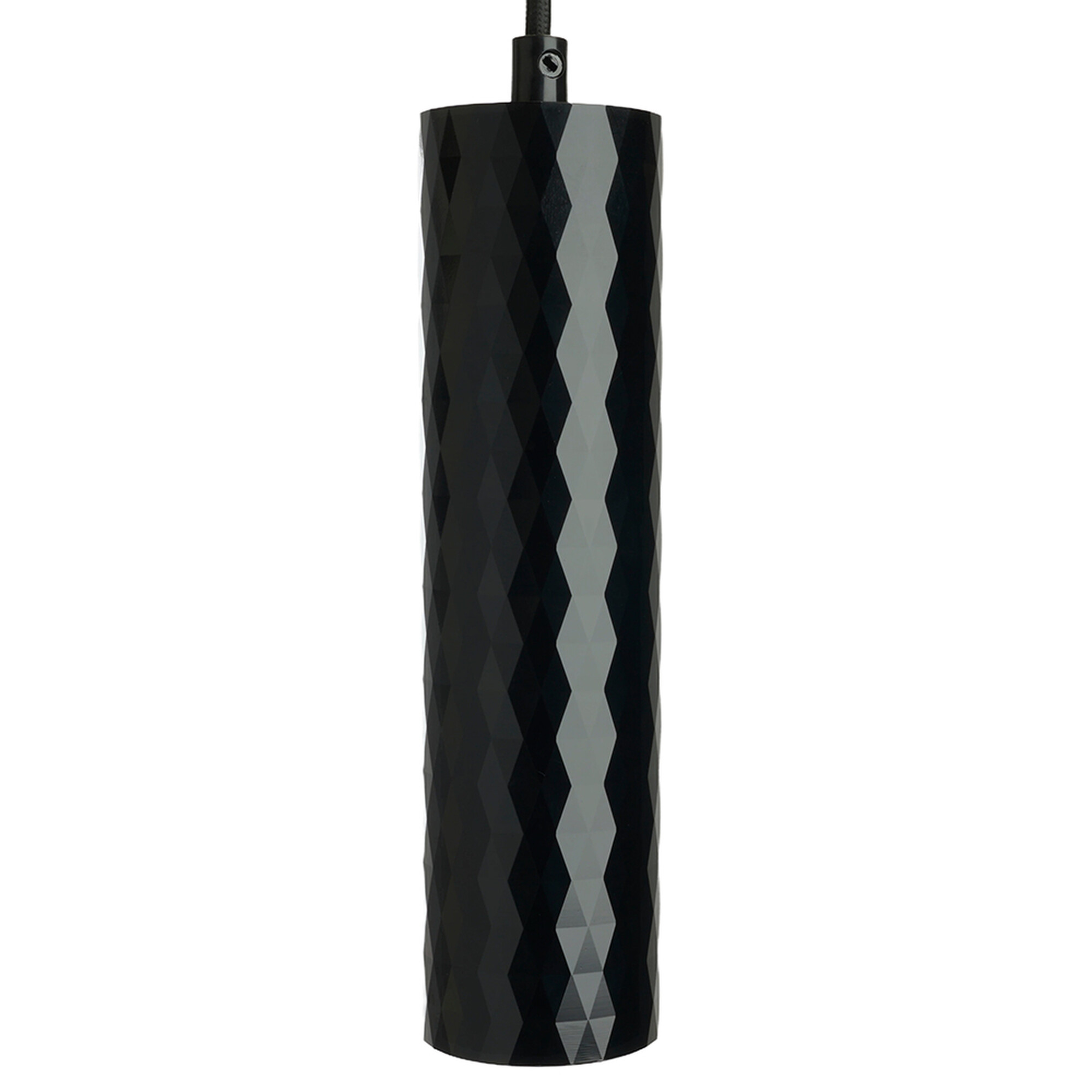 Светильник потолочный на подвесе MR16 35W, 230V, GU10, чёрный D55*H200 ML1888 Feron