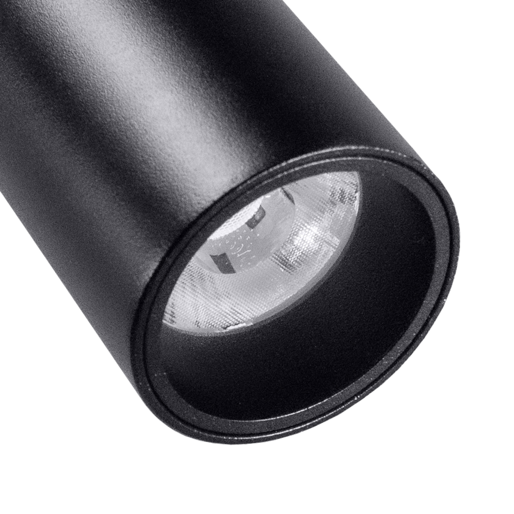 Светильник трековый 1фаза магнитный дим. Smart-2 Bridgelux 24В 9Вт 3000-6000К Чёрный 3г SignImpress