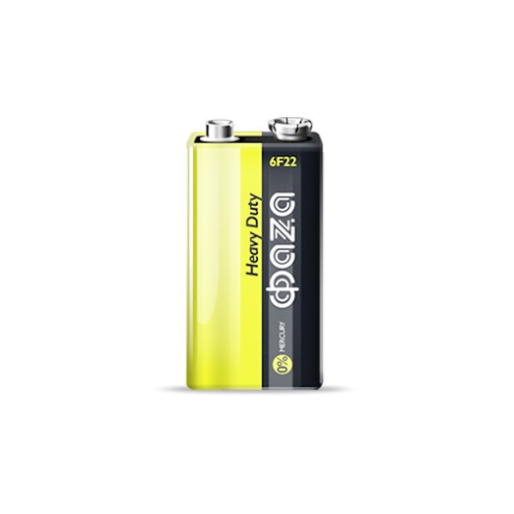 Батарейка солевая 6F22 ФАZА Heavy Duty Shrink-1 - 1 штука