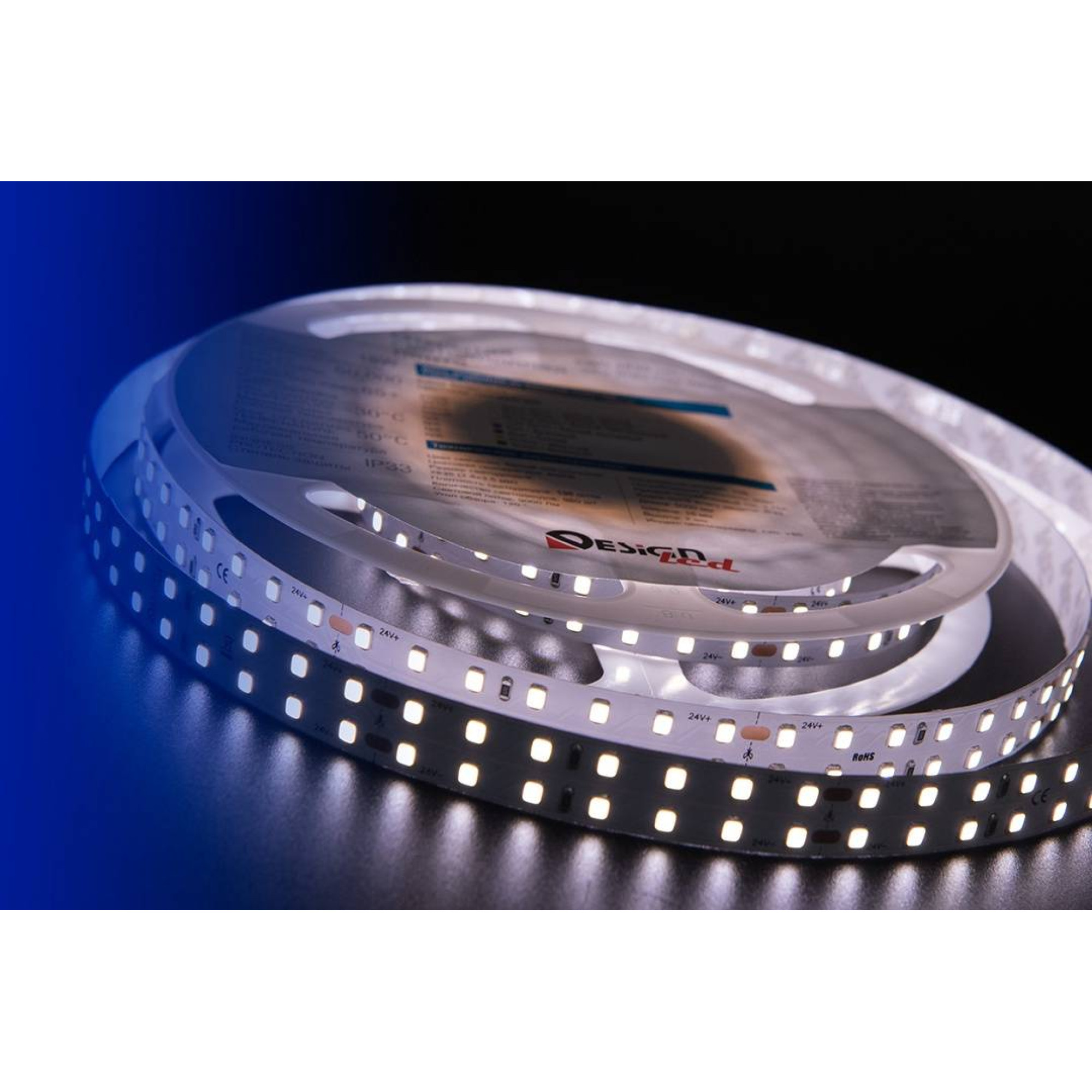 Лента светодиодная LUX5050 120LED/м 28,8Вт/м 24В IP33 Цвет:Нейтральный белый (4000K) (1метр) SWG