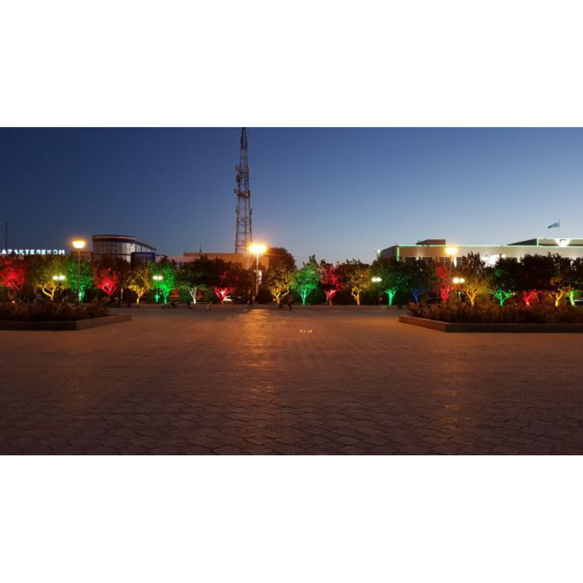 Прожектор светодиодный заливного света TGD 30Вт Зелёный SignImpress