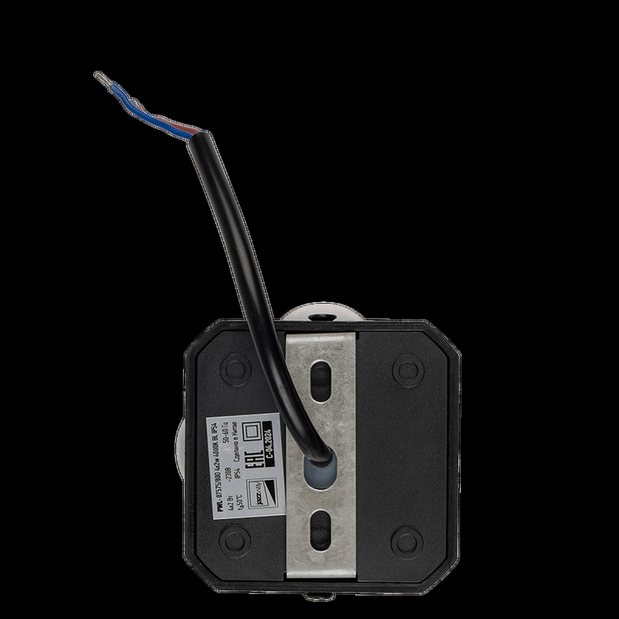 Светильник светодиодный фасадный PWL-07575/80D 4x2w 4000K BL IP54 Jazzway 