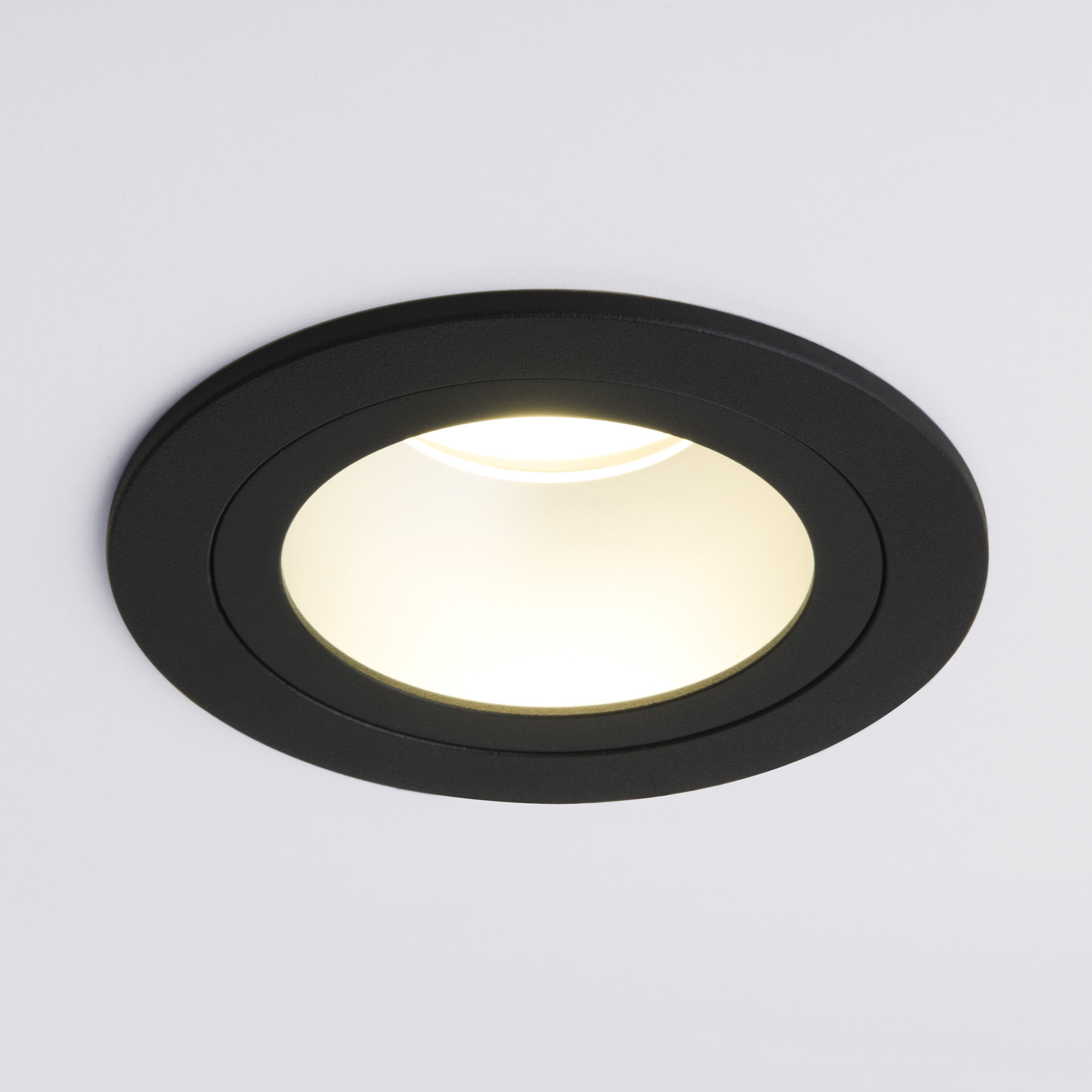 Светильник встраиваемый 122 MR16 серебро/черный Elektrostandard (распродажа)