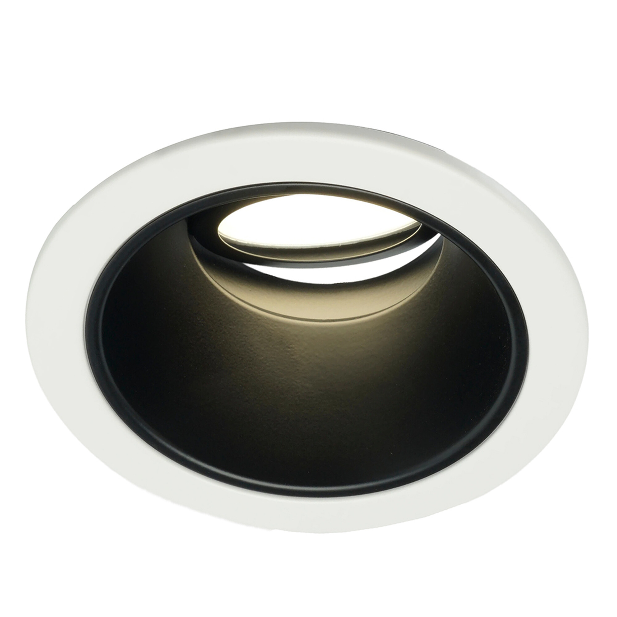 Светильник потолочный встраиваемый MR16 G5.3, белый + черный DL3113