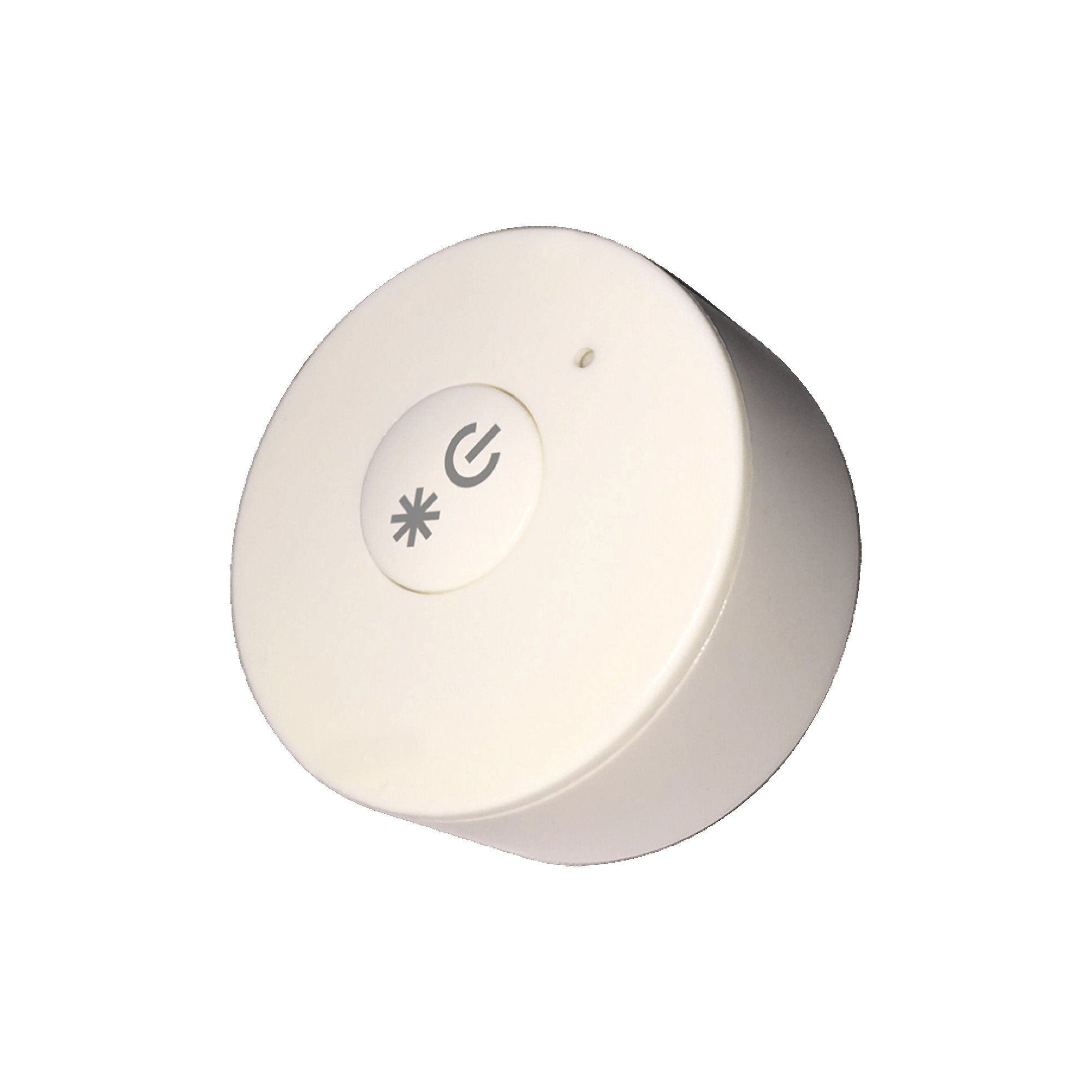 Пульт радио мини DESK-MINI-SL на 1 зону с возможностью диммирования. Серебро SWG