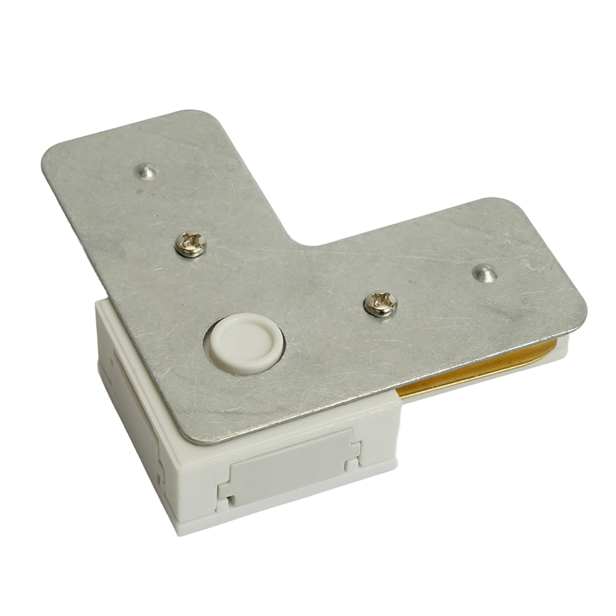 Коннектор угловой для шинопровода, белый, LD1021 для CAB1007 Feron