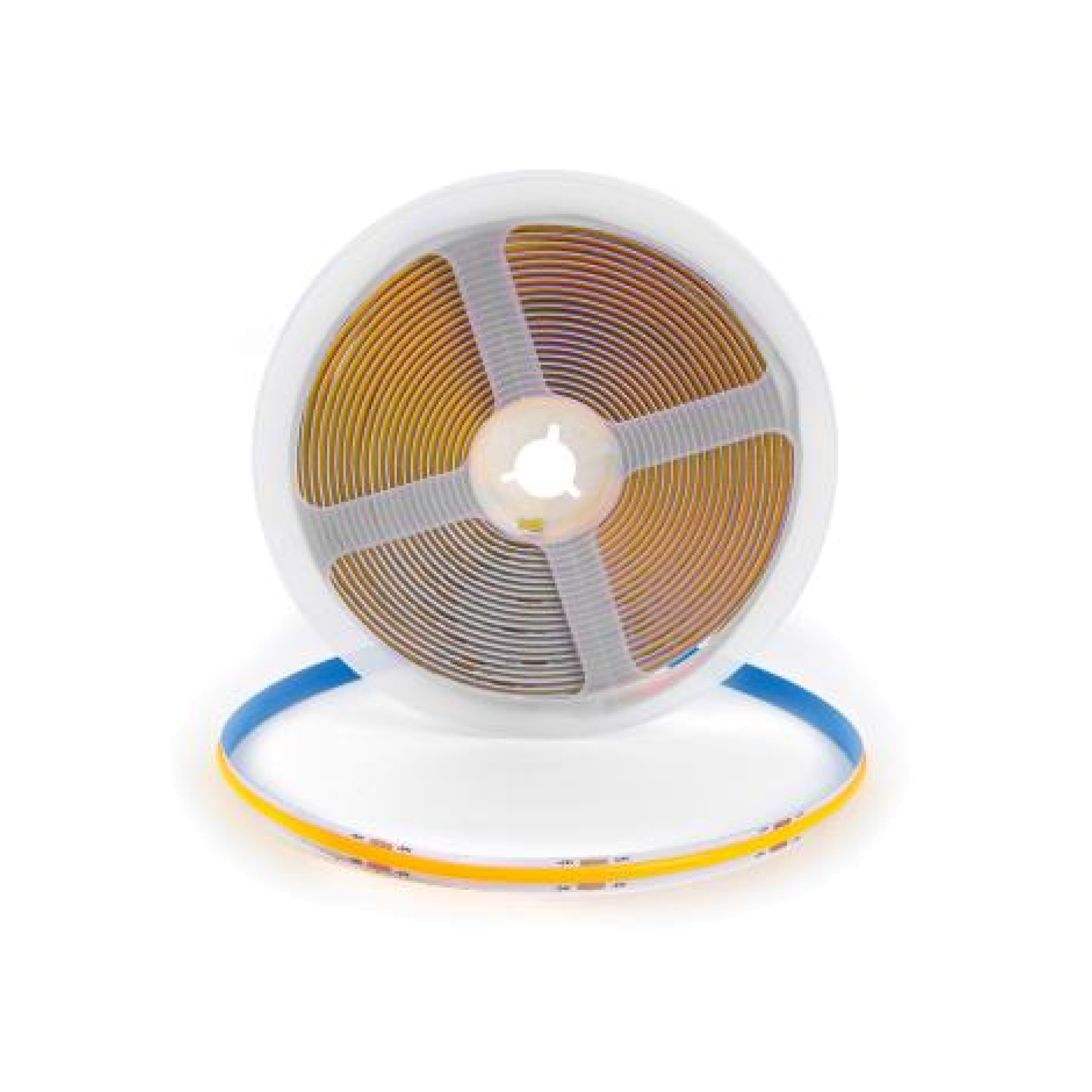 Светодиодная COB лента LS530, 512SMD(2110)/м 12Вт/м 24V 5000*10*1.8мм 4000К IP20 Feron