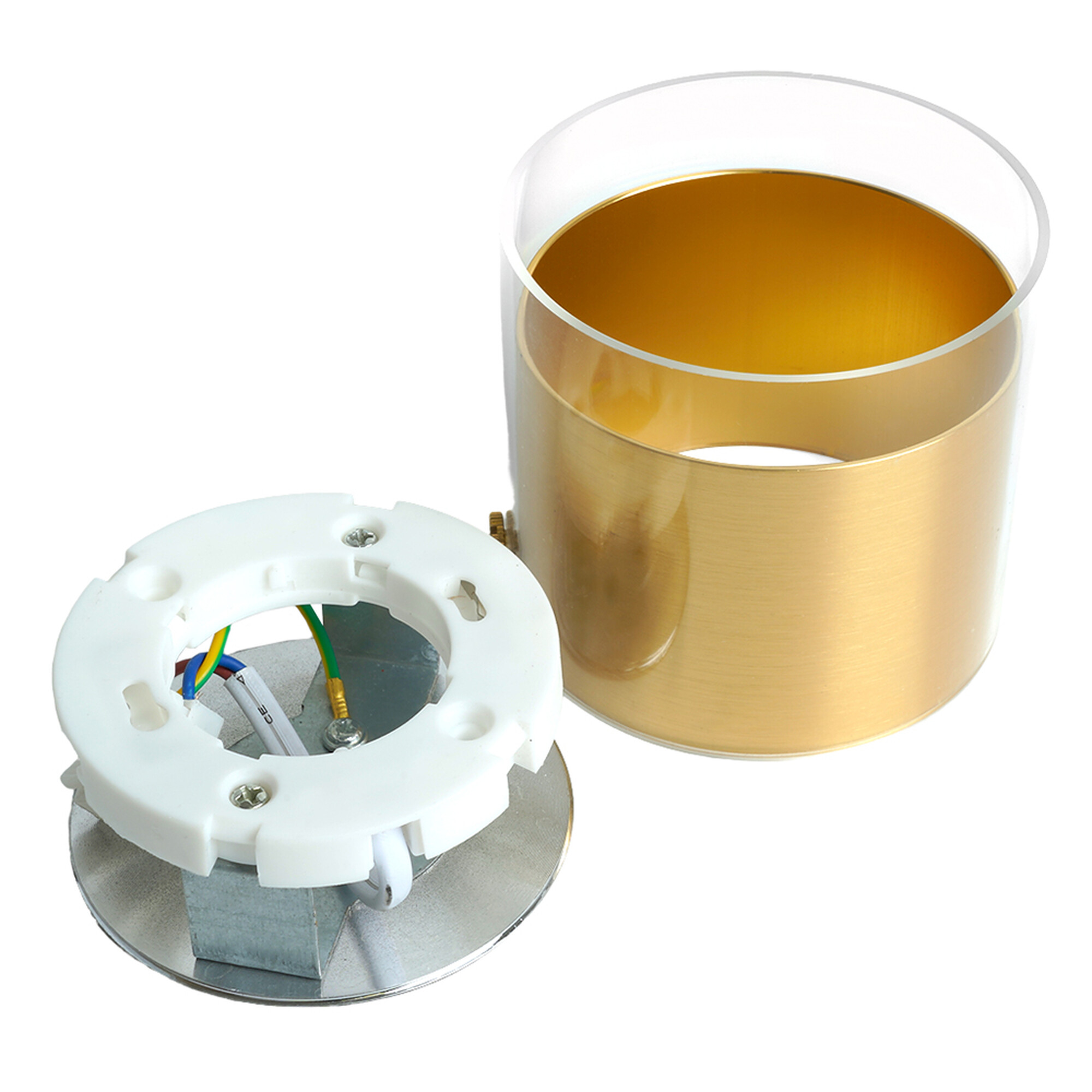Светильник потолочный HL389 12W 230V, золото, HL389 Feron
