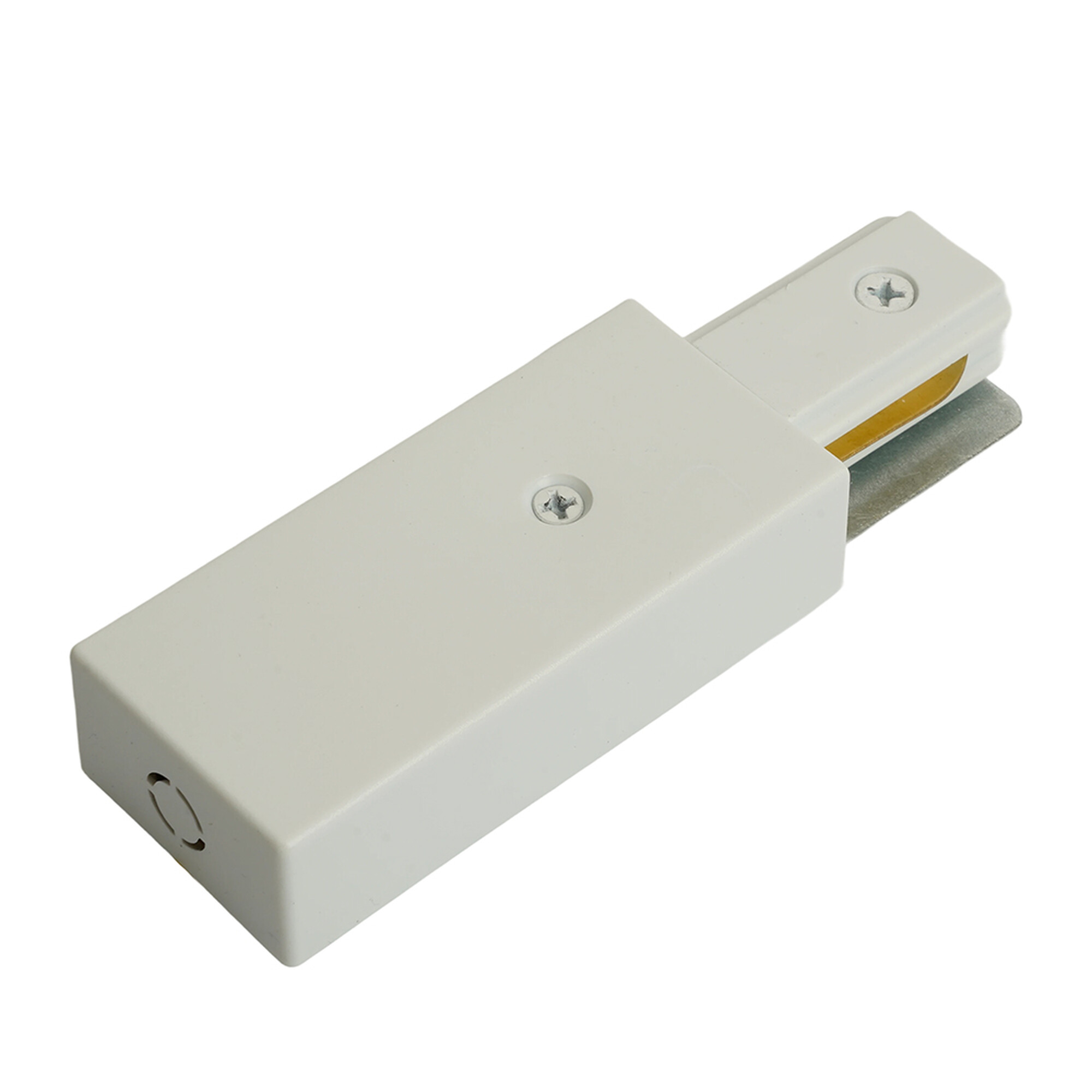 Cоединитель - коннектор для шинопровода, белый, LD1022 Feron