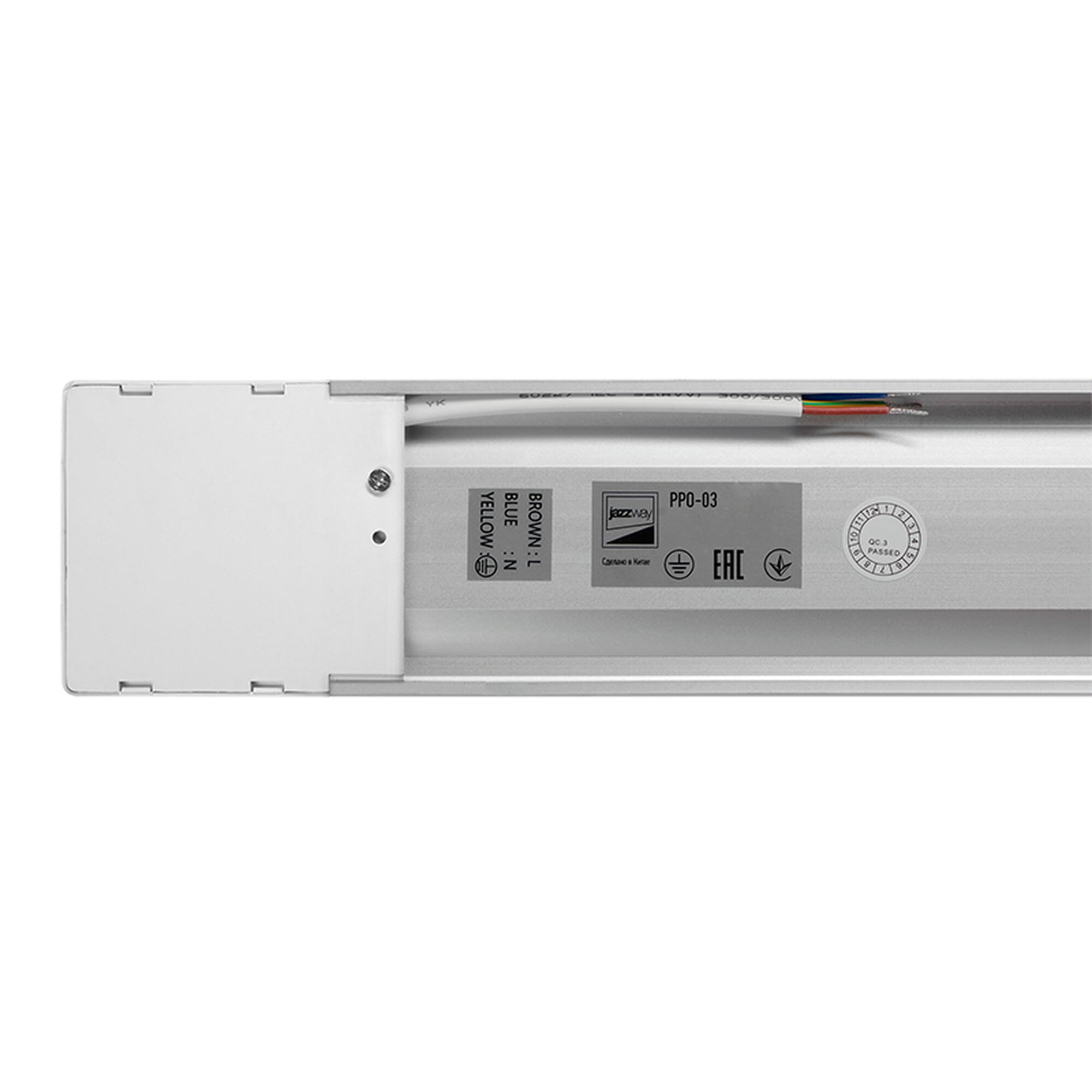 Светильник светодиодный накладной PPO-03 600 20W 6500K AL IP40 Jazzway