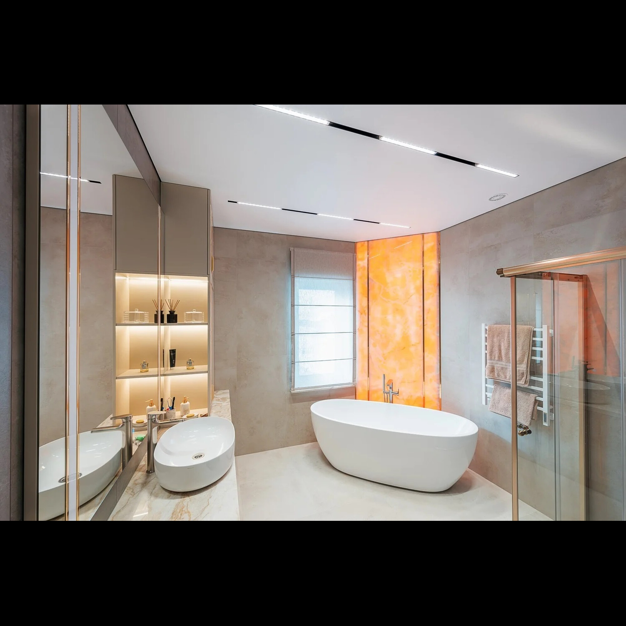 Линейный светильник SMART LINEAR 18W DIM 3000K-6000K белый Denkirs