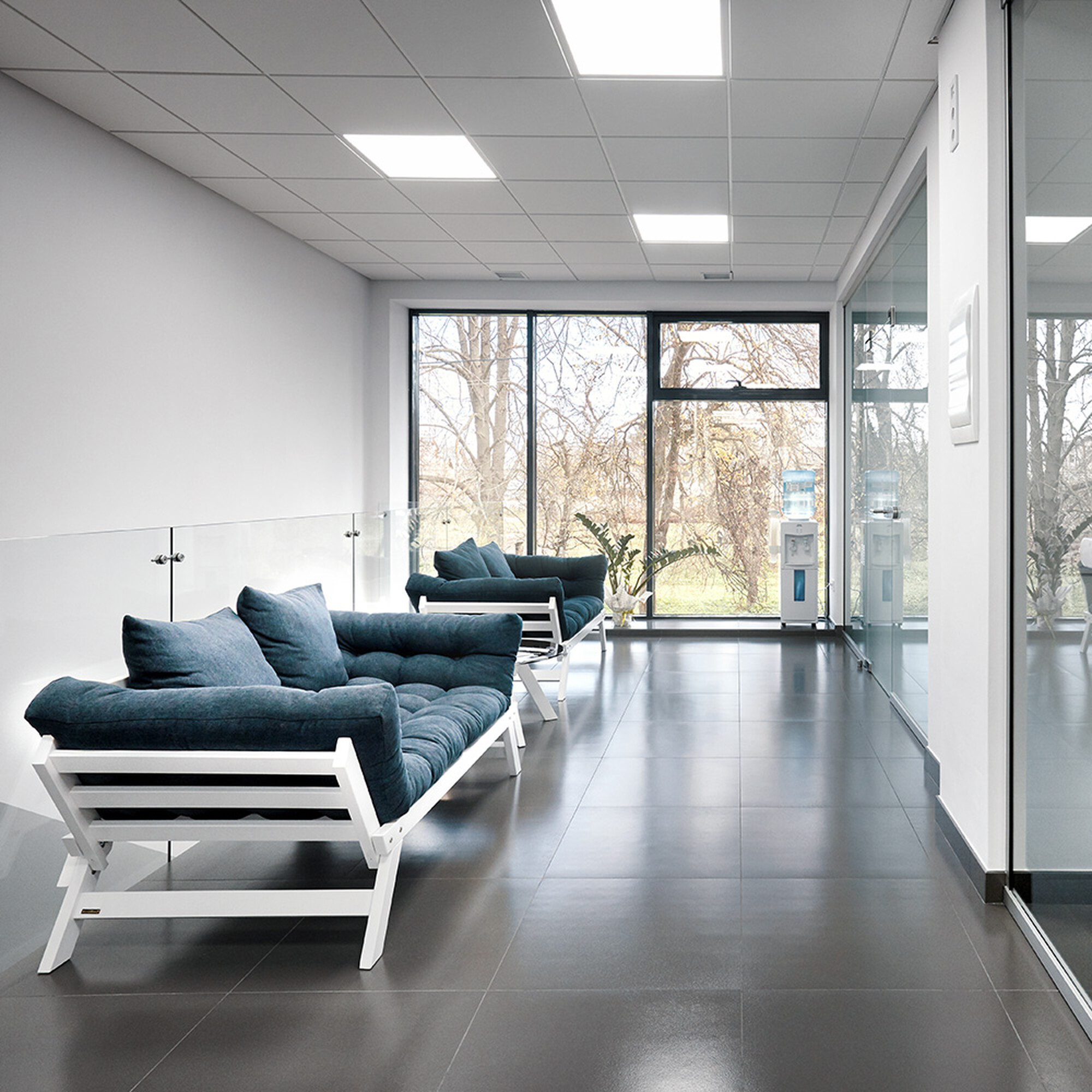 Офисный светильник серии TR Армстронг IP54 36Вт, 4000К, опал Feron