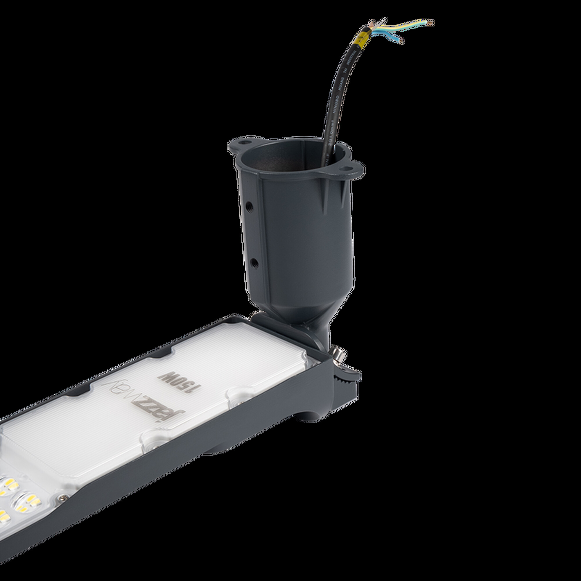 Светильник светодиодный консольный PSL 09 150W 5000K GR IP65 Jazzway 