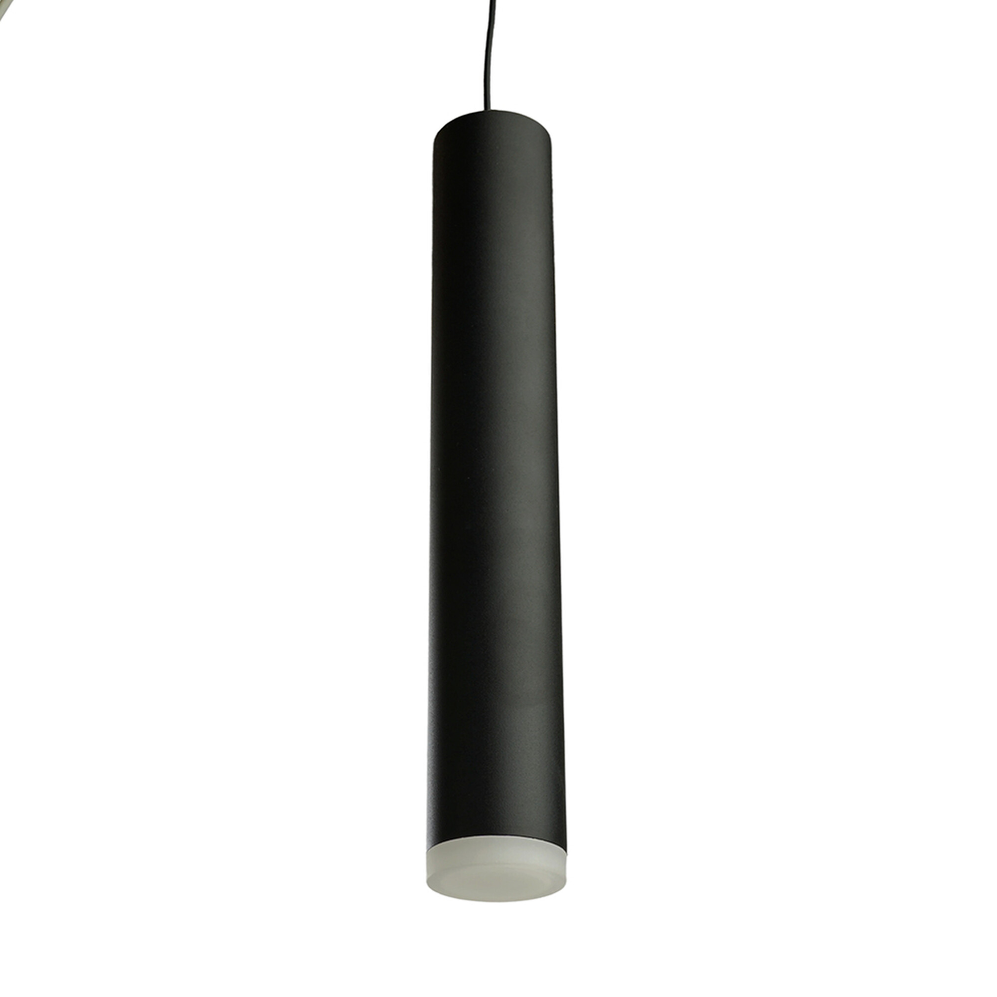 Светильник потолочный ML1028 Barrel levitation на подвесе MR11 35W 230V, черный 40*250 Feron