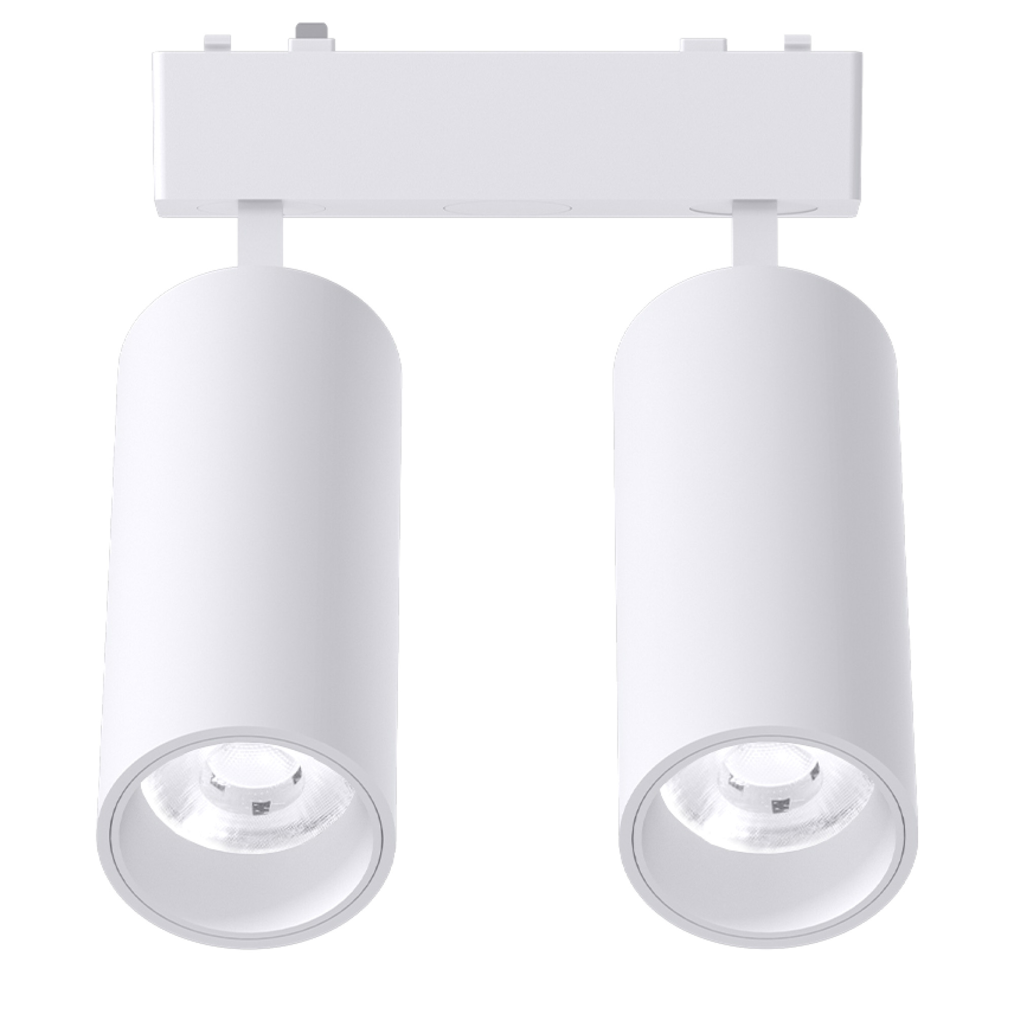 Светильник трековый 1ф магнит дим. Smart-2 двойной Bridgelux 24В 18Вт 3000-6000К Белый 3гSignImpress