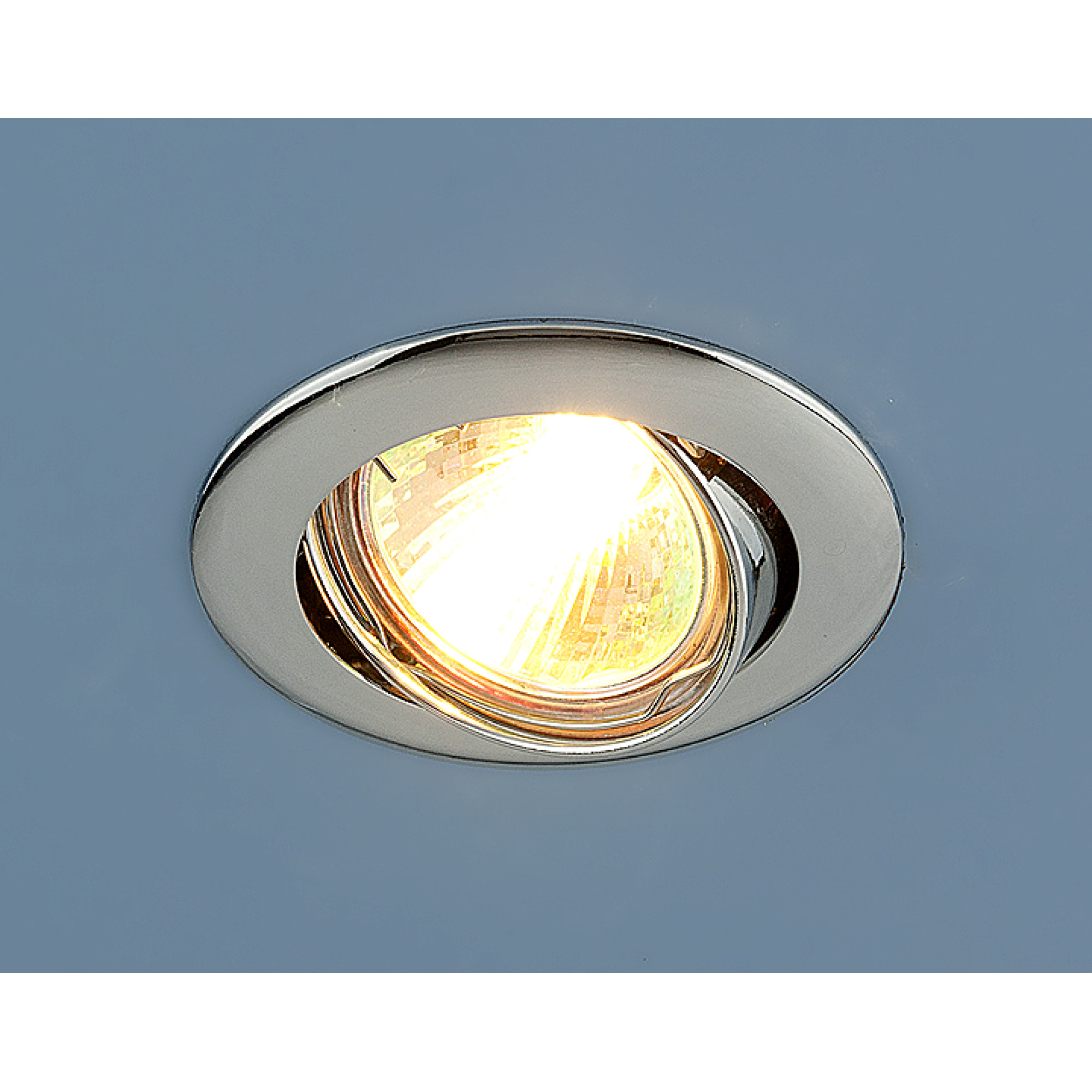 Светильник встраиваемый поворотный 104S MR16 хром Elektrostandard (распродажа)