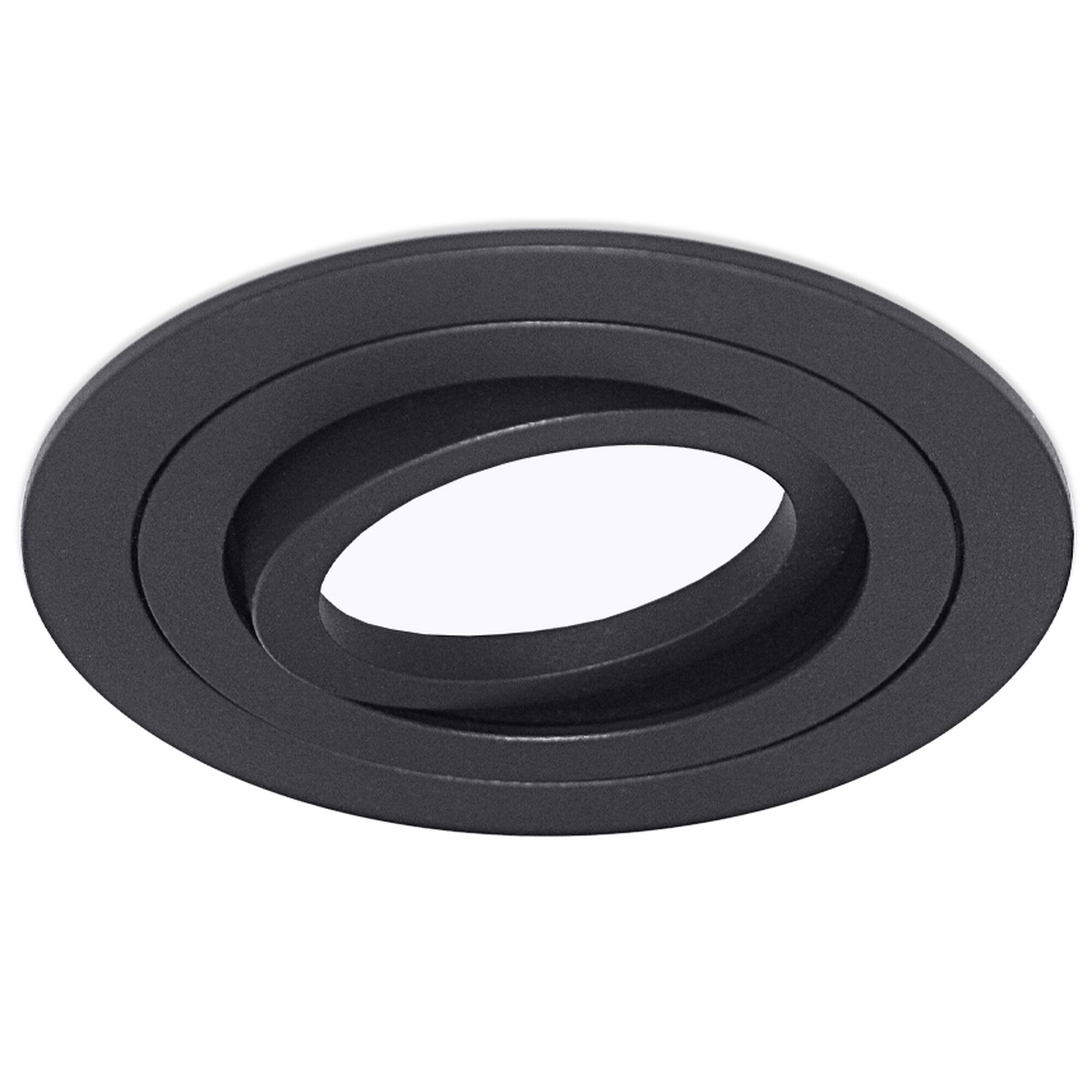 Светильник встраиваемый поворотный GU5.3 (MR16) круг 010101 Чёрный SignImpress