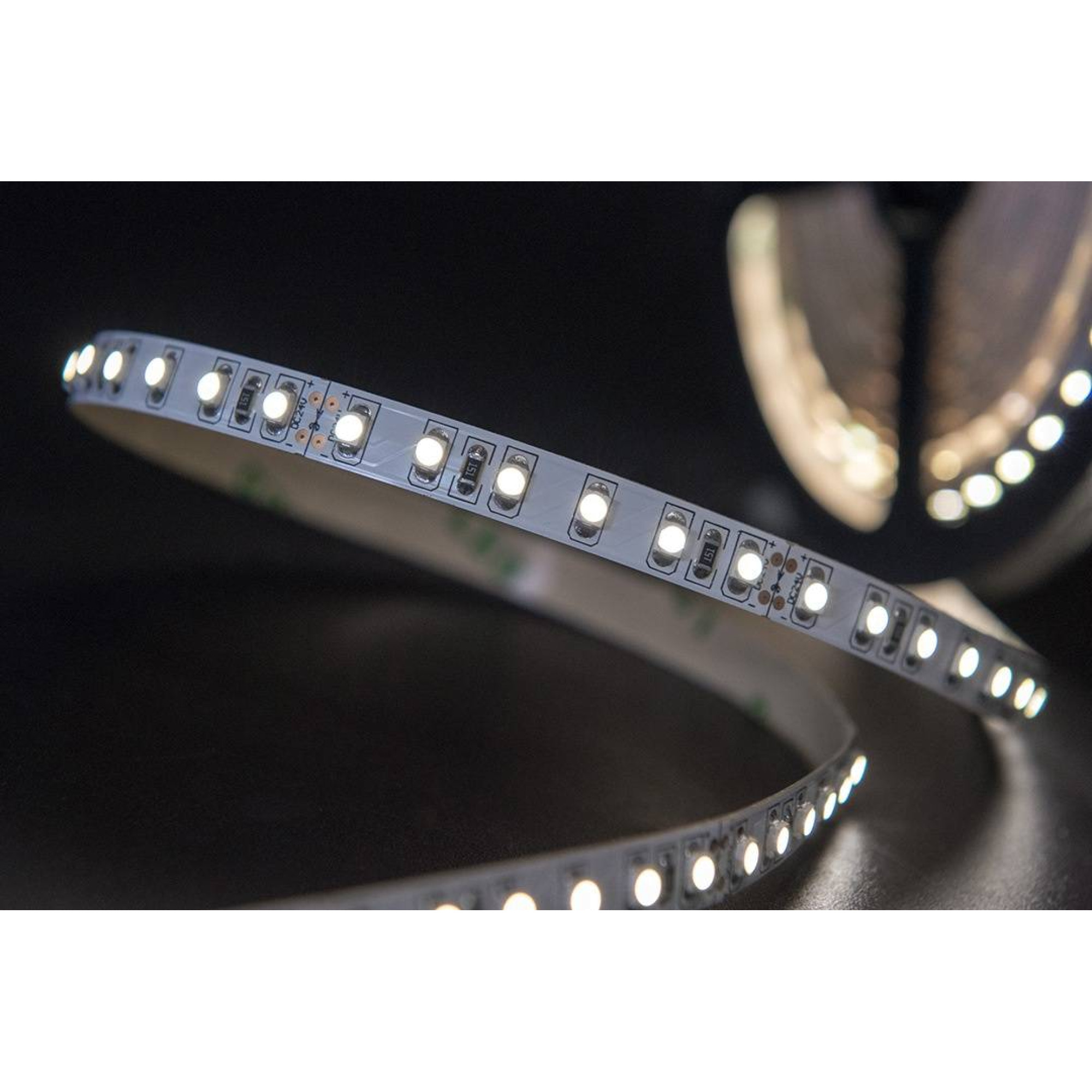 Лента светодиодная стандарт 2835, 168 LED/м, 17,3 Вт/м, 24В , IP20, Цвет: Нейтральны, CE, 3М (1метр)