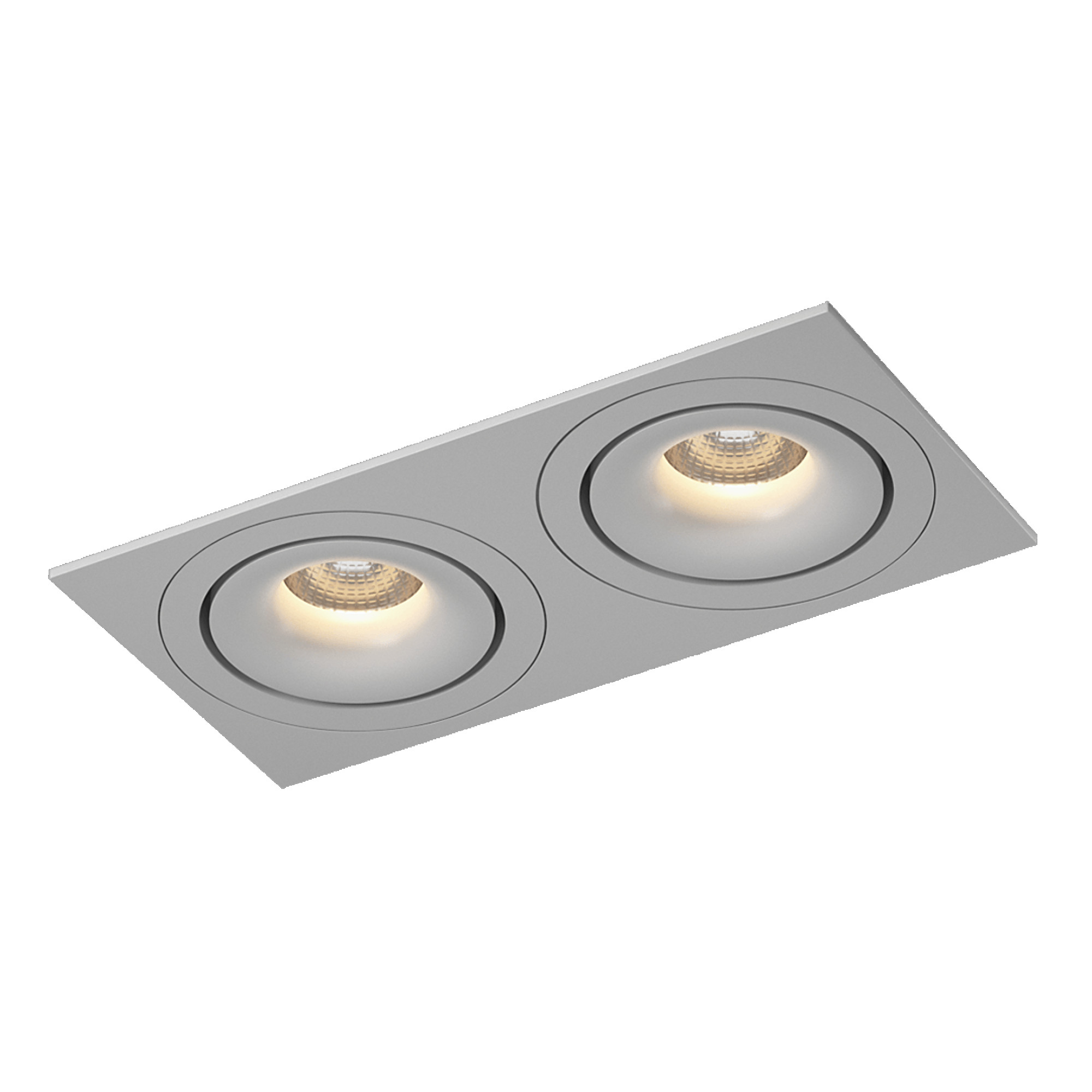 Рамка квадрат для COMBO 1, белая SWG