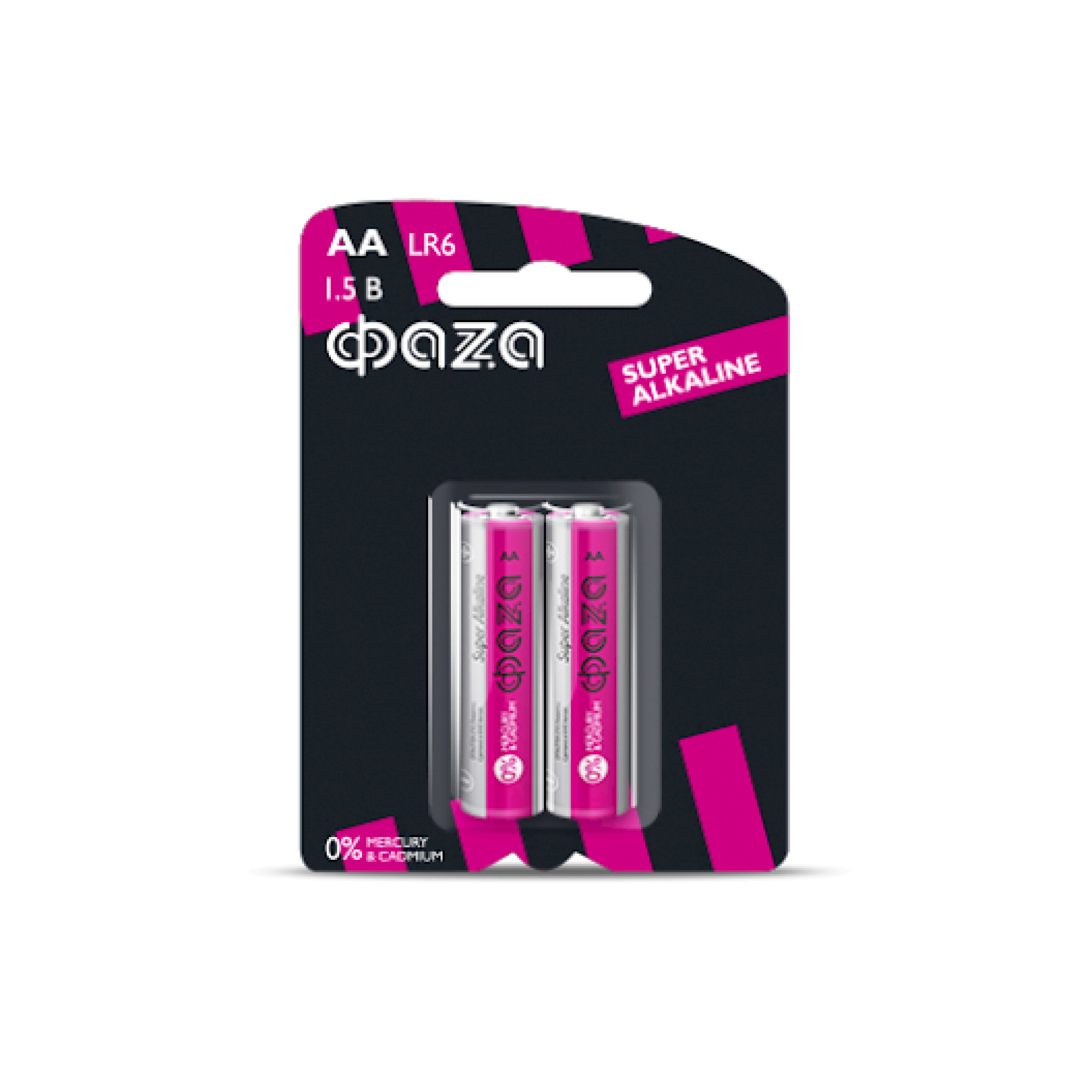 Батарейка щелочная LR 6 ФАZА Super Alkaline BL-2 - 1шт.