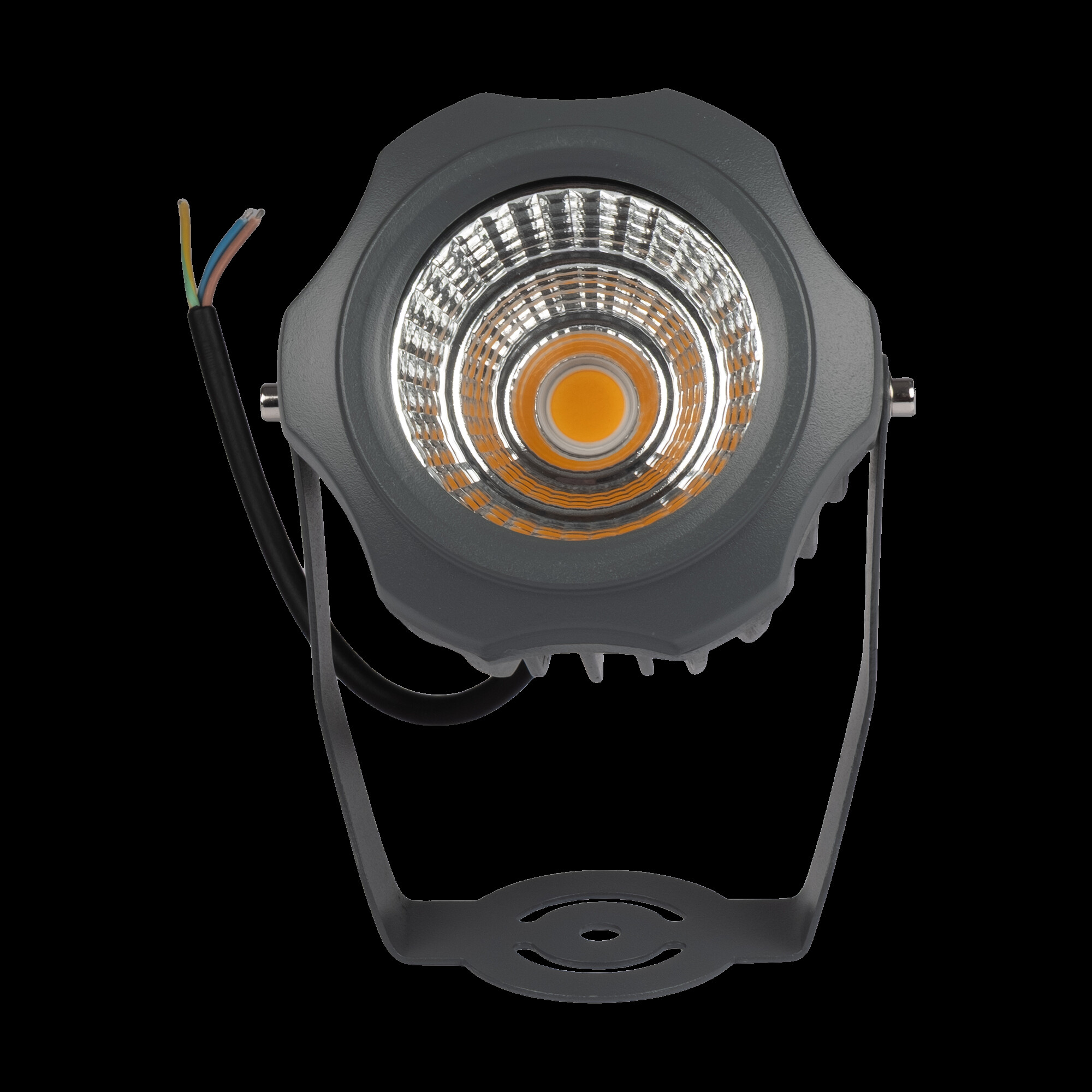 Светильник светодиодный фасадный PWW 20W 20° 3000K GR IP65 Jazzway