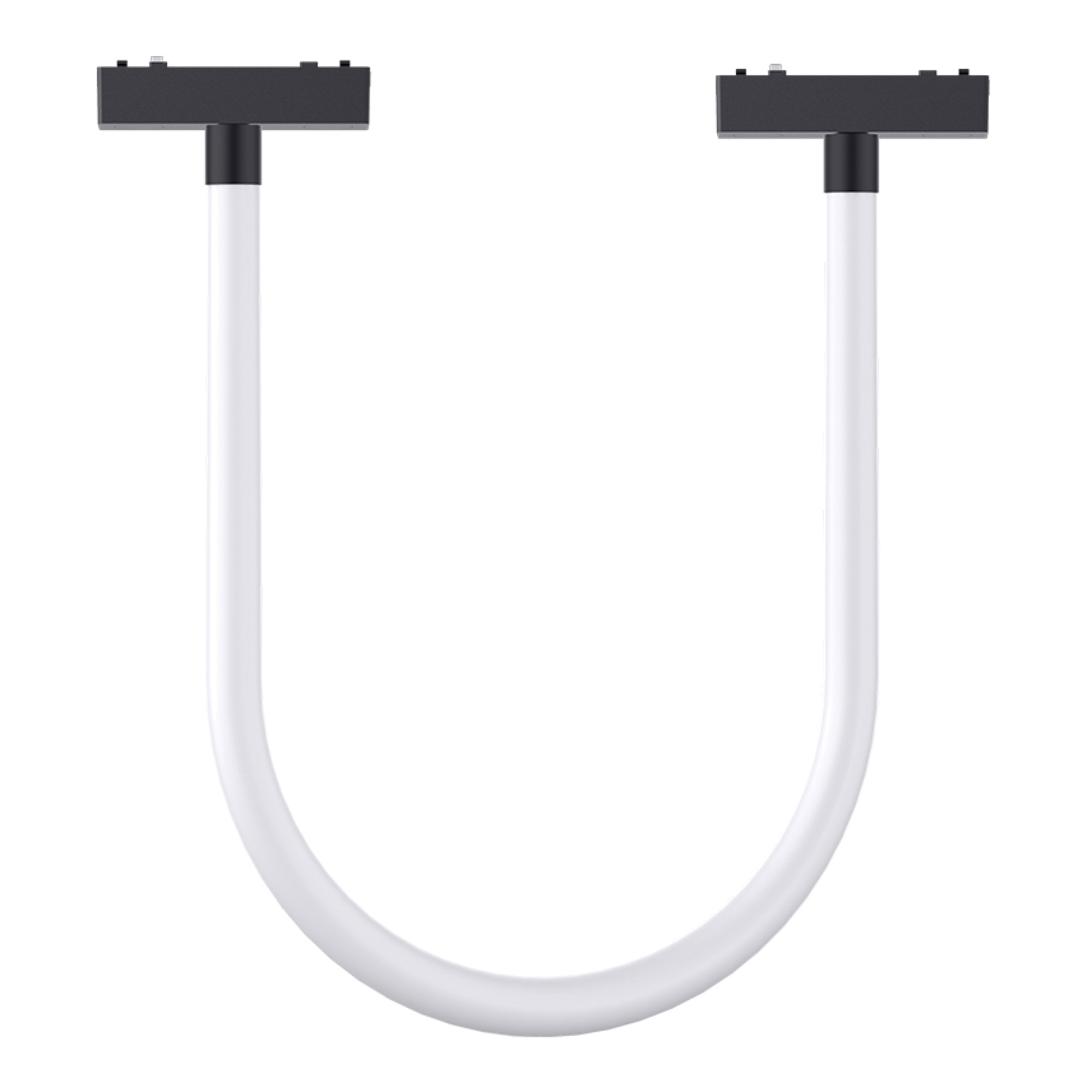 Светильник трековый однофазный магнитный подвесной Snake 48В 48Вт 4000К Чёрный 3года SignImpress