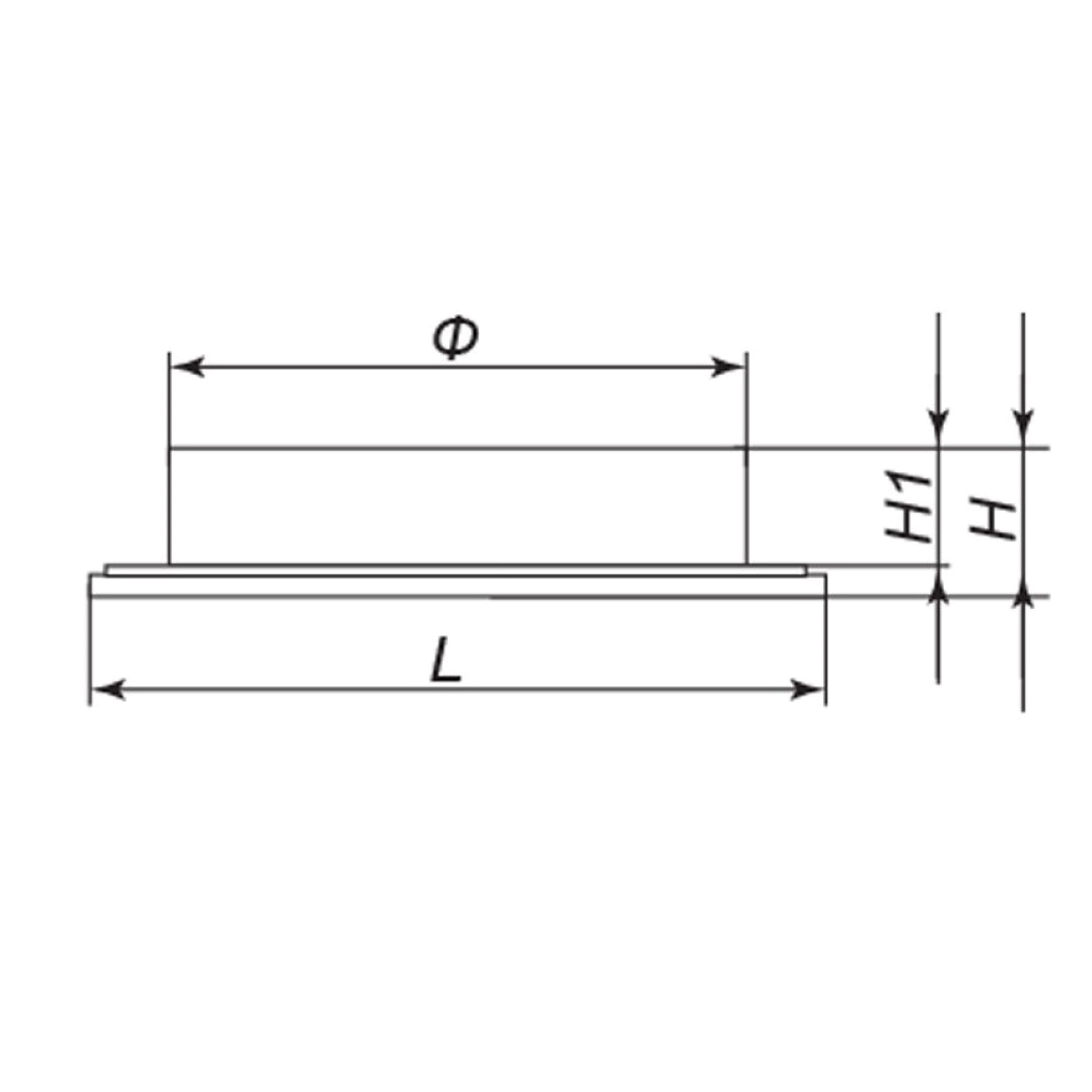 Светильник встраиваемый светодиодный 12 белых LED 230V IP54, LN201A Feron