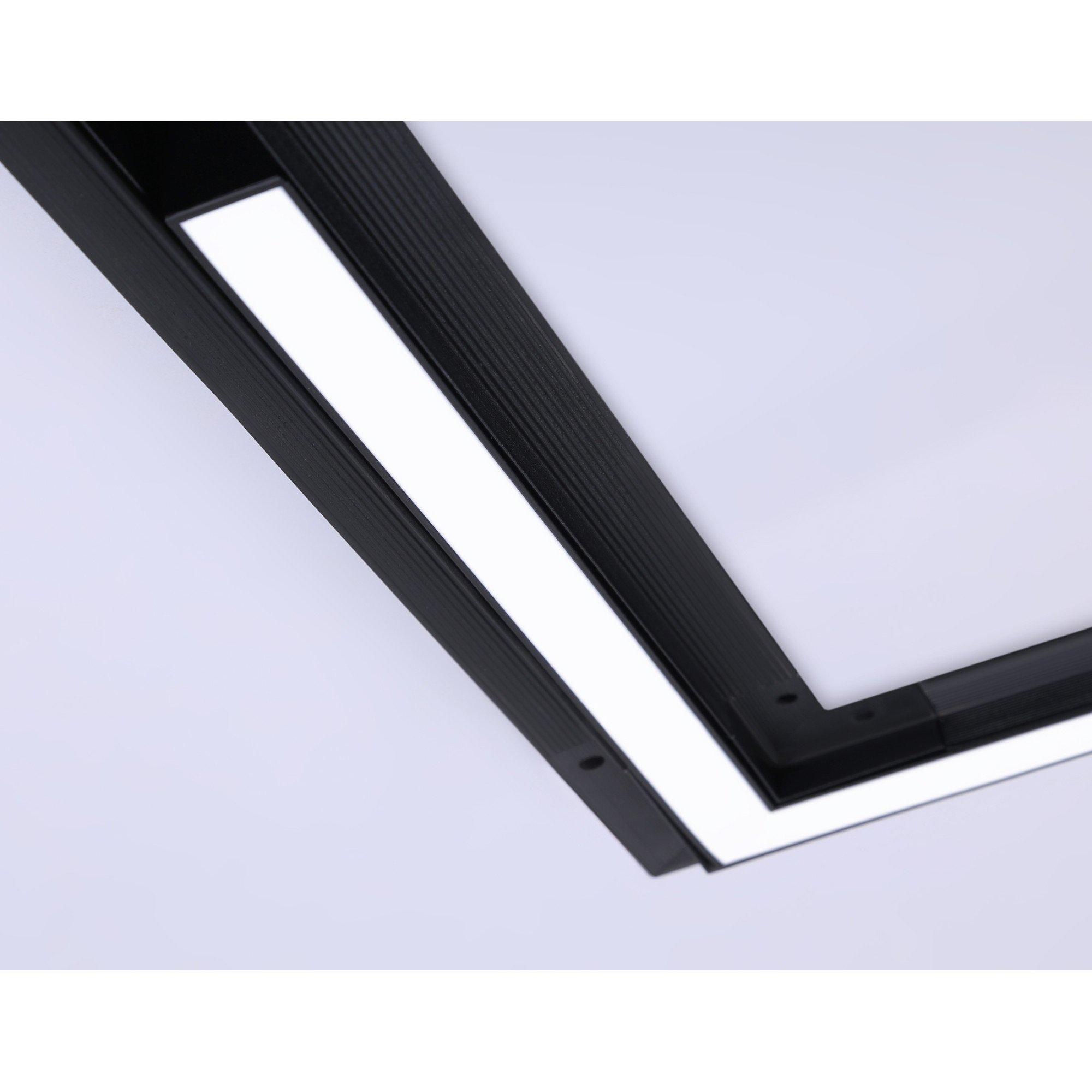 Светильник угловой для шинопровода Magnetic GL3982 BK черный IP20 24W 4200K 48V 300*300 Ambrella lig