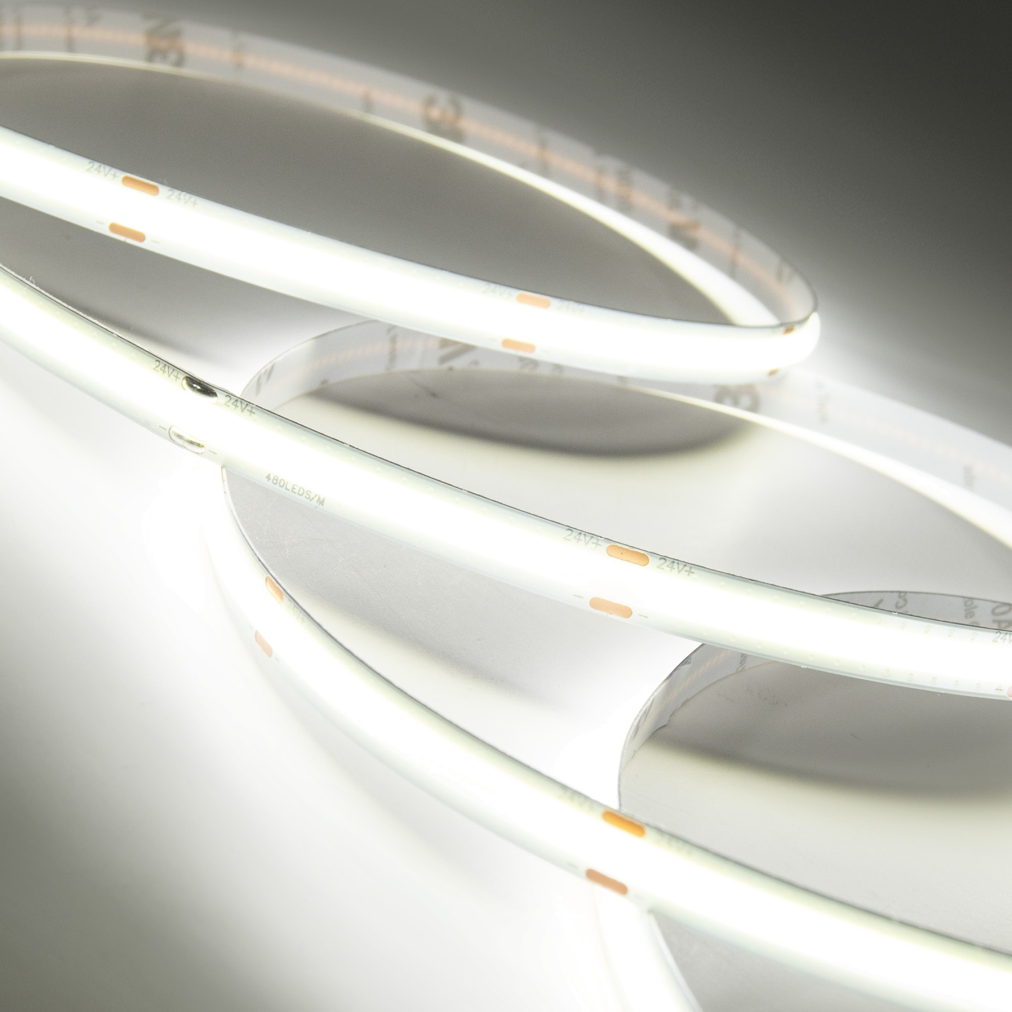 Лента светодиодная PRO COB 24В 480д/м 11Вт 4000К IP20 (1метр) SignImpress