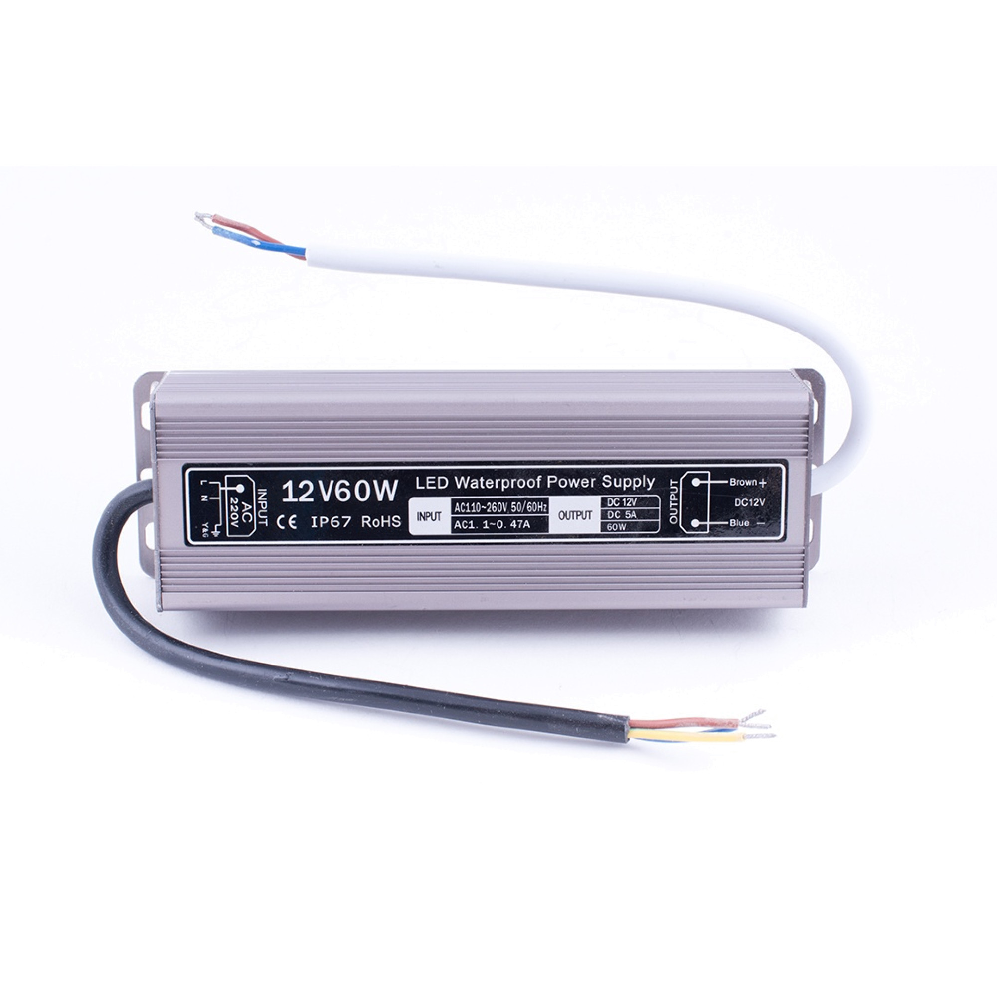 Блок питания Al TPW, 60W влагозащитный, 12V SWG