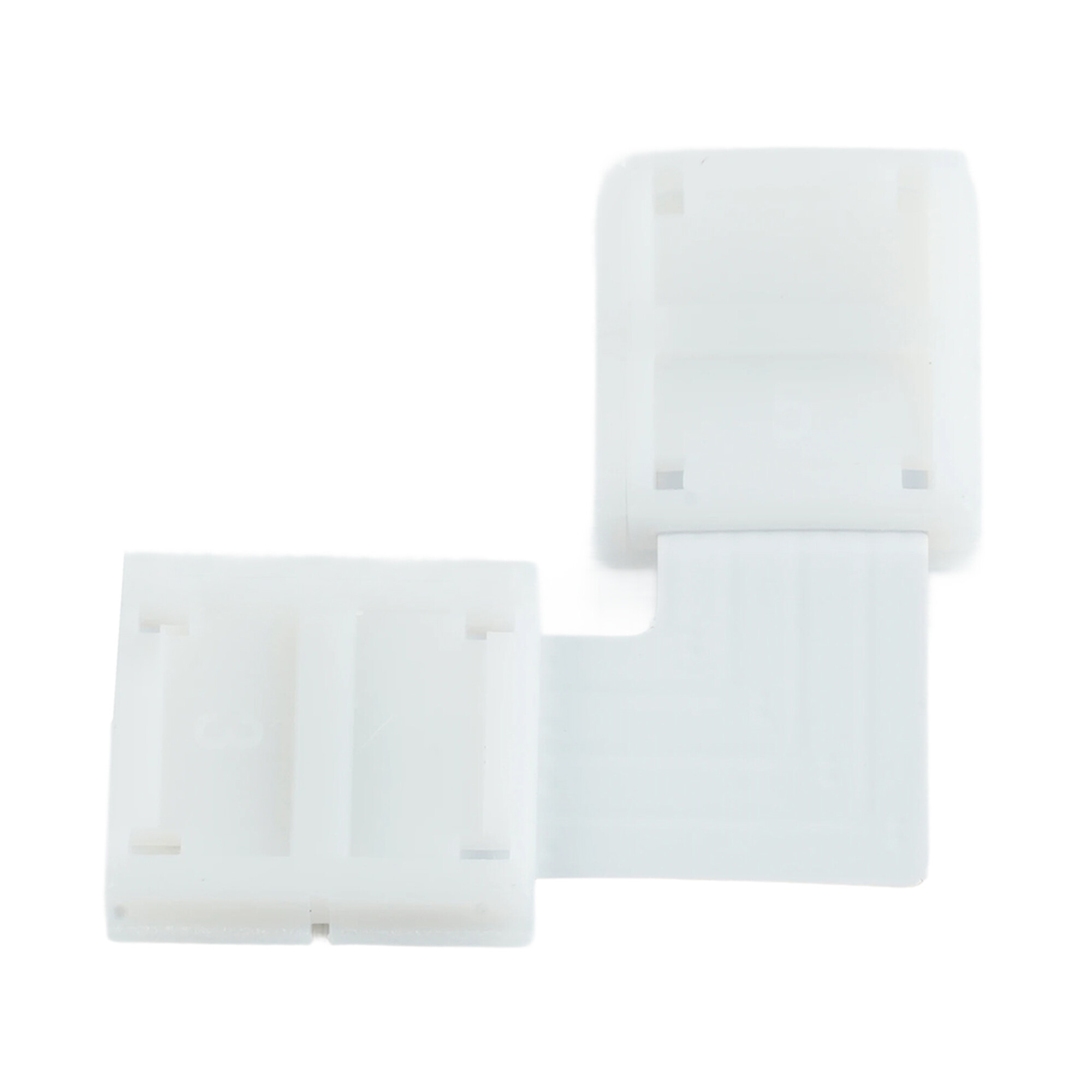 Комплект L коннекторов с соединителем для светодиодной ленты RGB (10мм), LD186 FERON