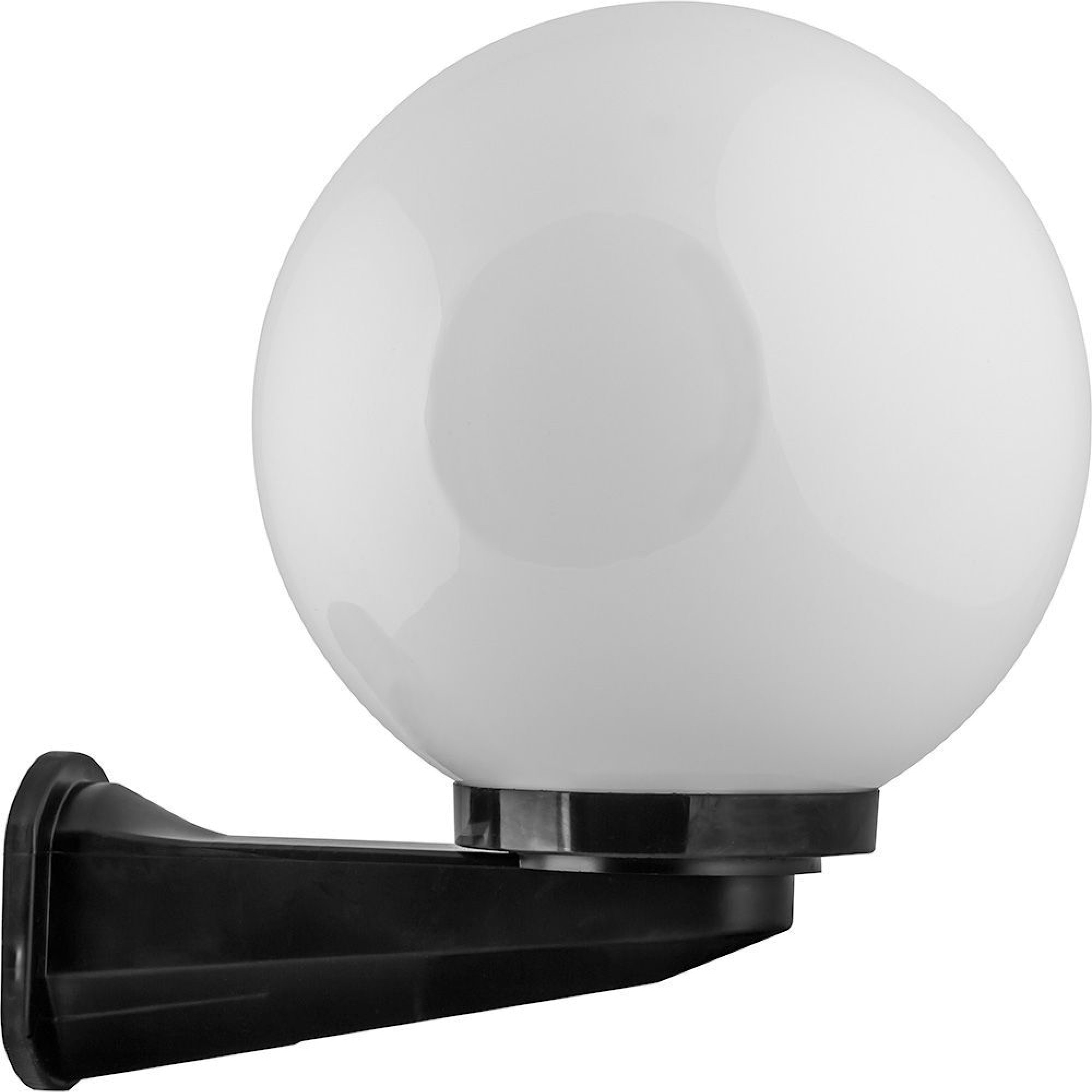 Светильник садово-парковый, ПМАА, 230V E27, d=250мм, молочно-белый, НБУ 01-60-251, 11582 Feron