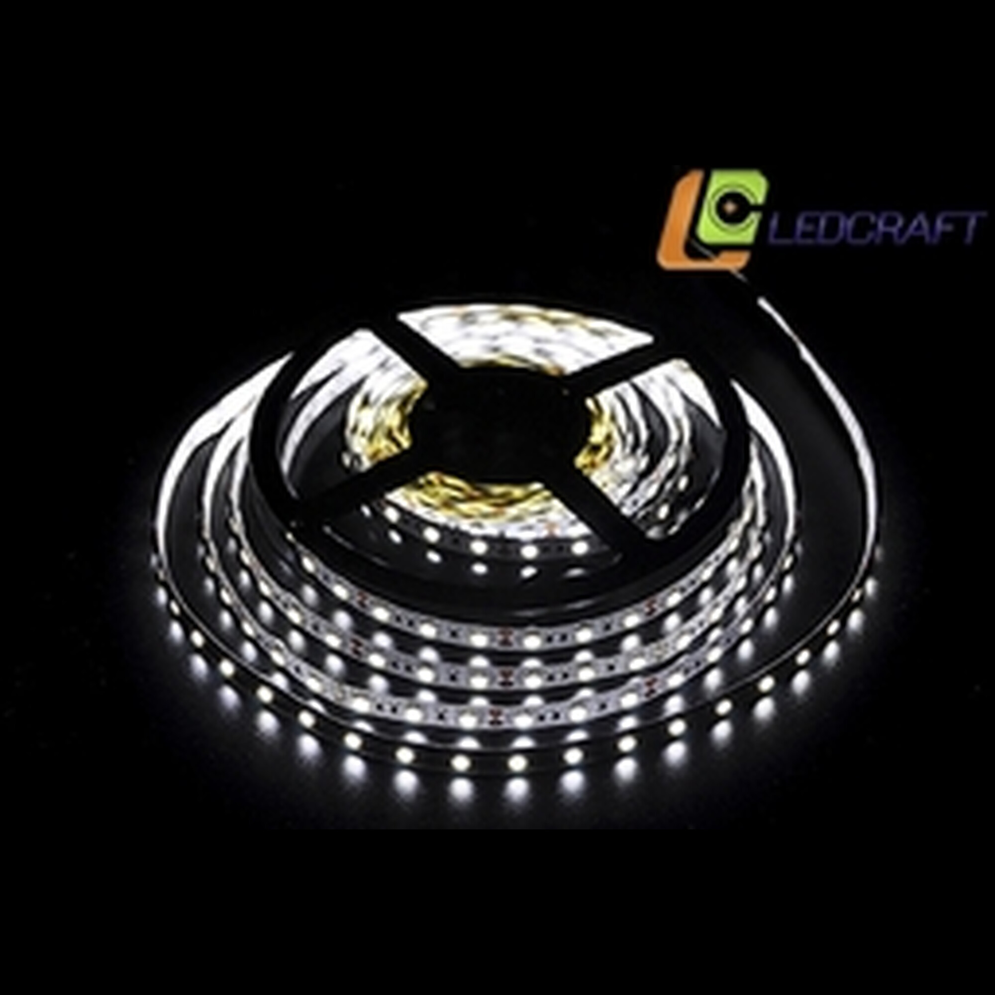 Лента светодиодная SMD 5050 15 Ватт 60 IP 33 холодный белый (1метр) (распродажа) LedCraft