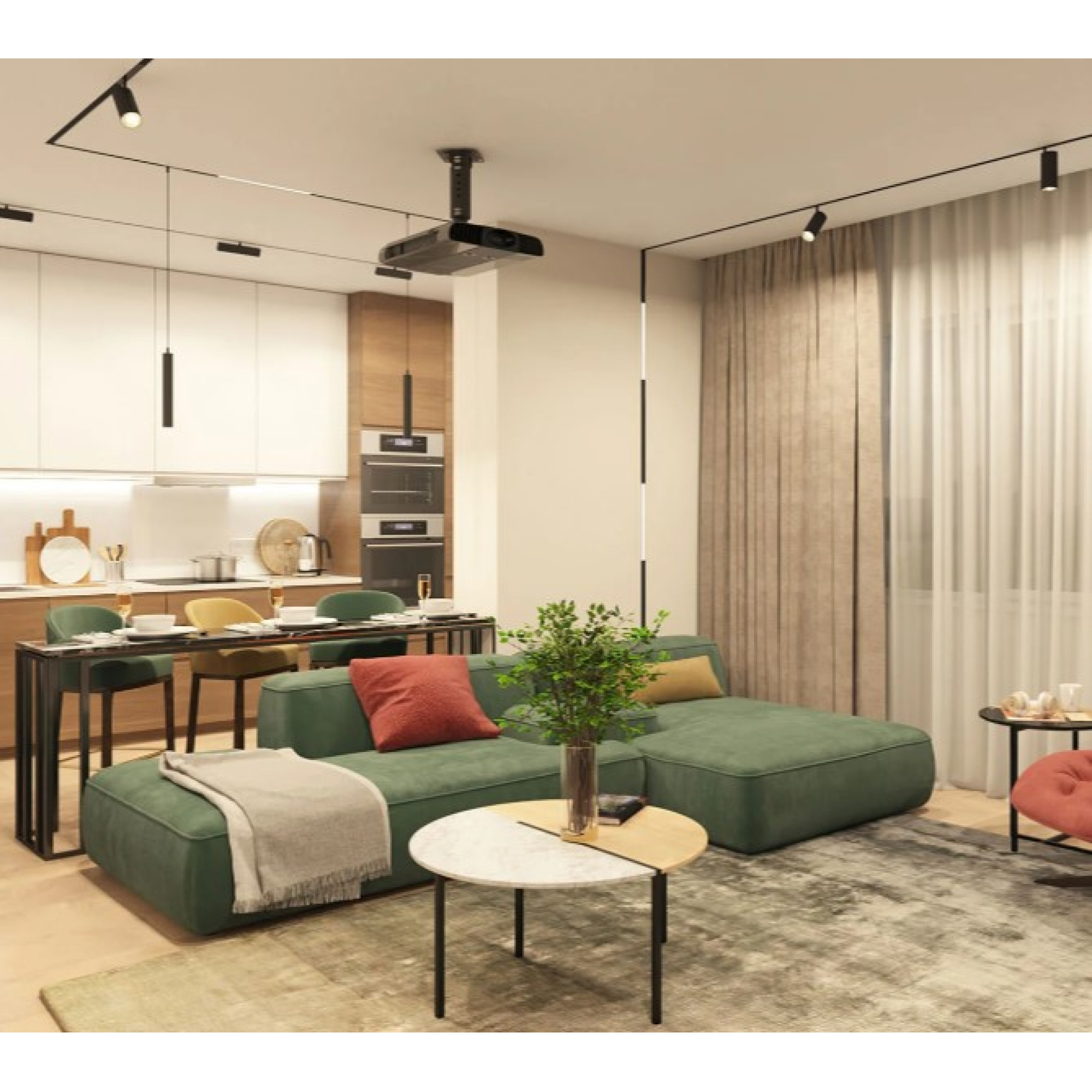 Трековый светильник DK8020-BK Denkirs