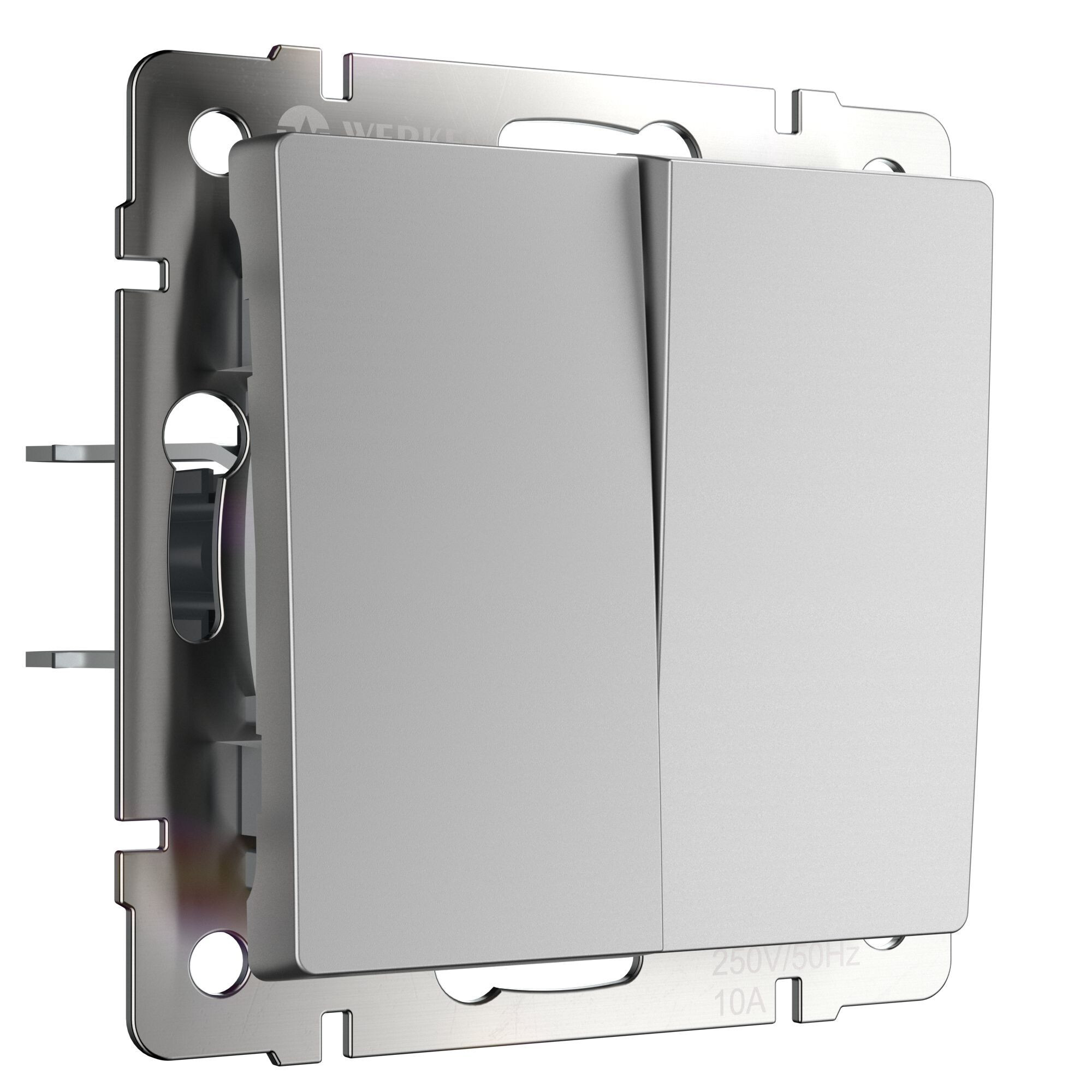 Выключатель двухклавишный 1