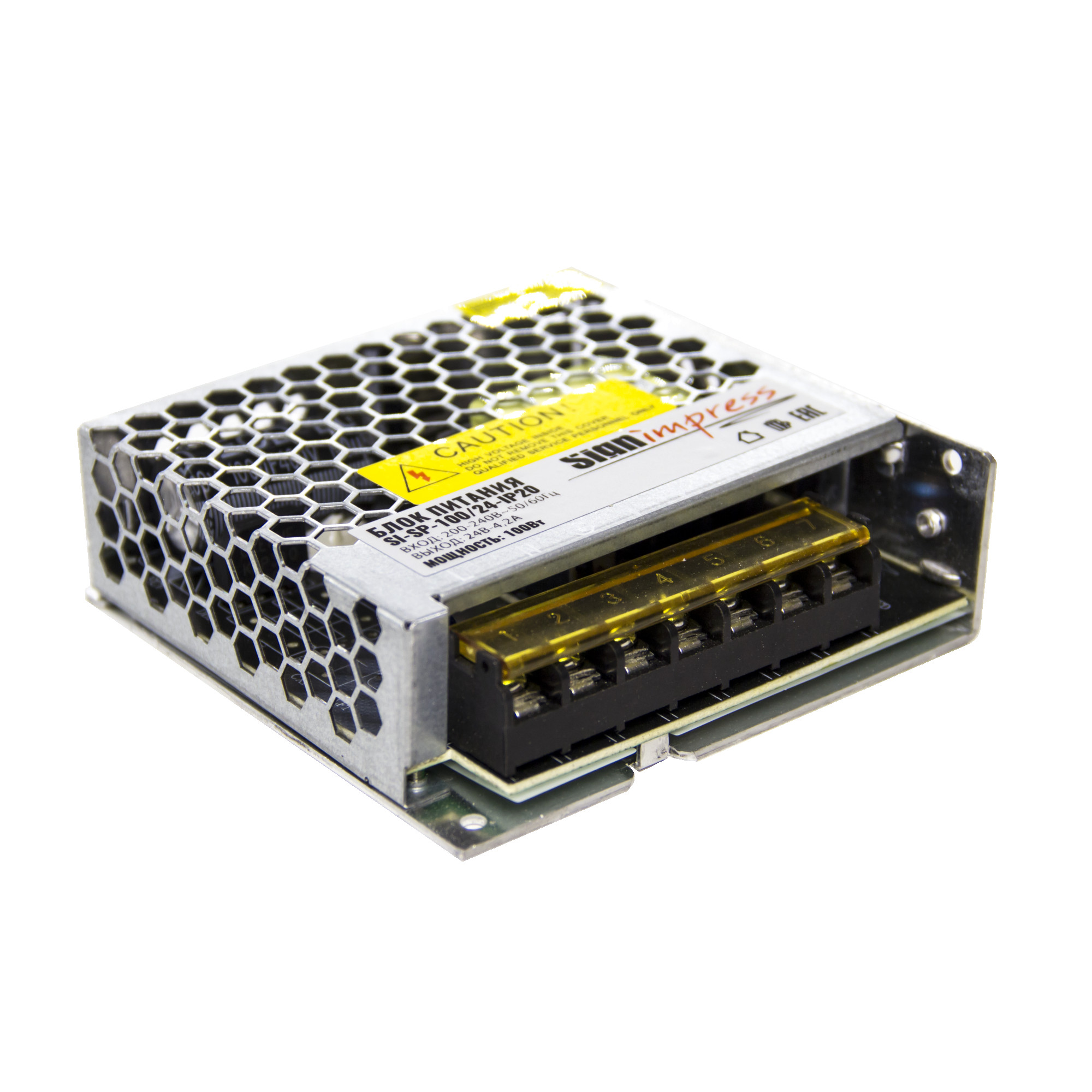 Блок питания 100Вт 24В IP20 YM SignImpress