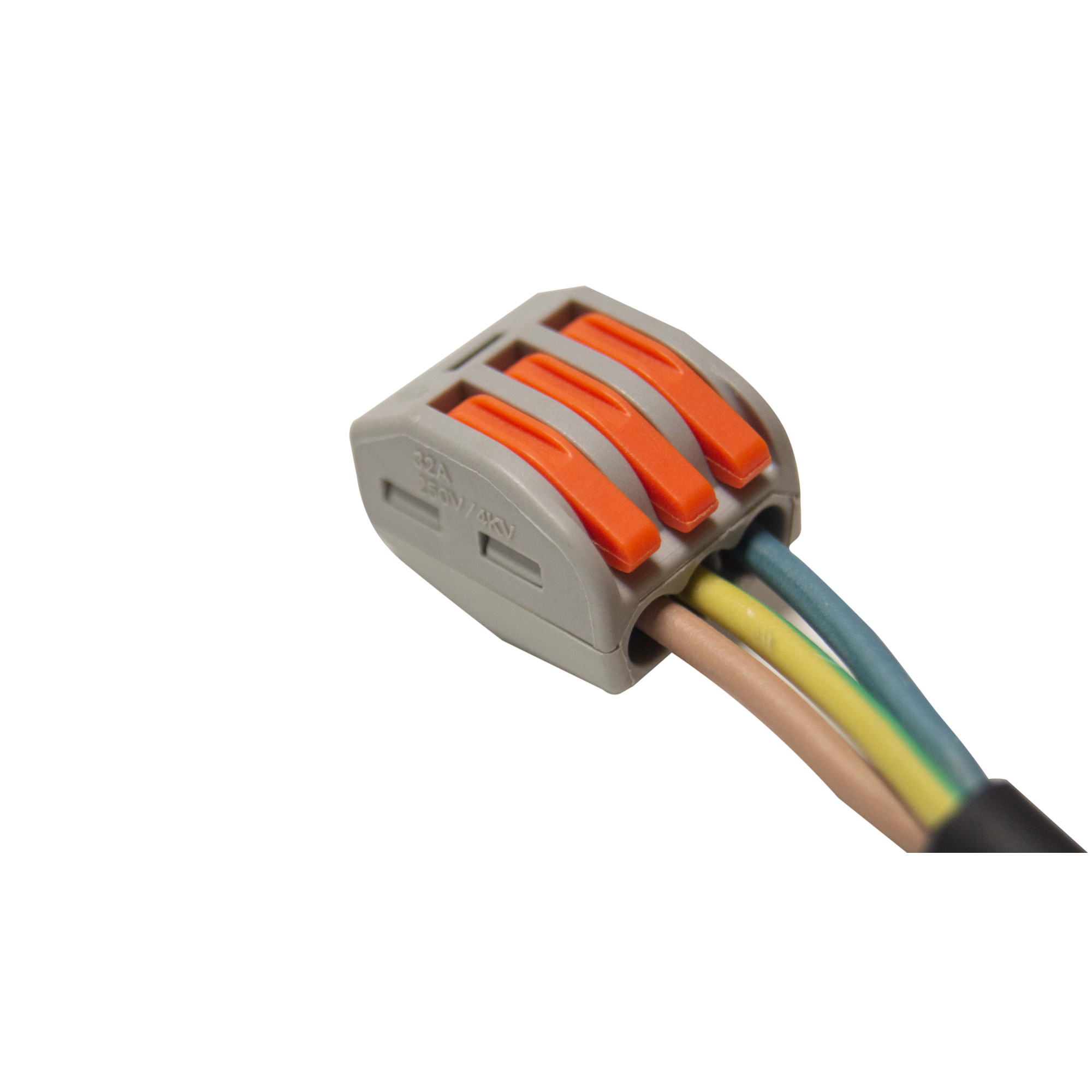 Клемма соединительная с рычагами SI-TC3 3 входа - 1шт. (100шт) SignImpress