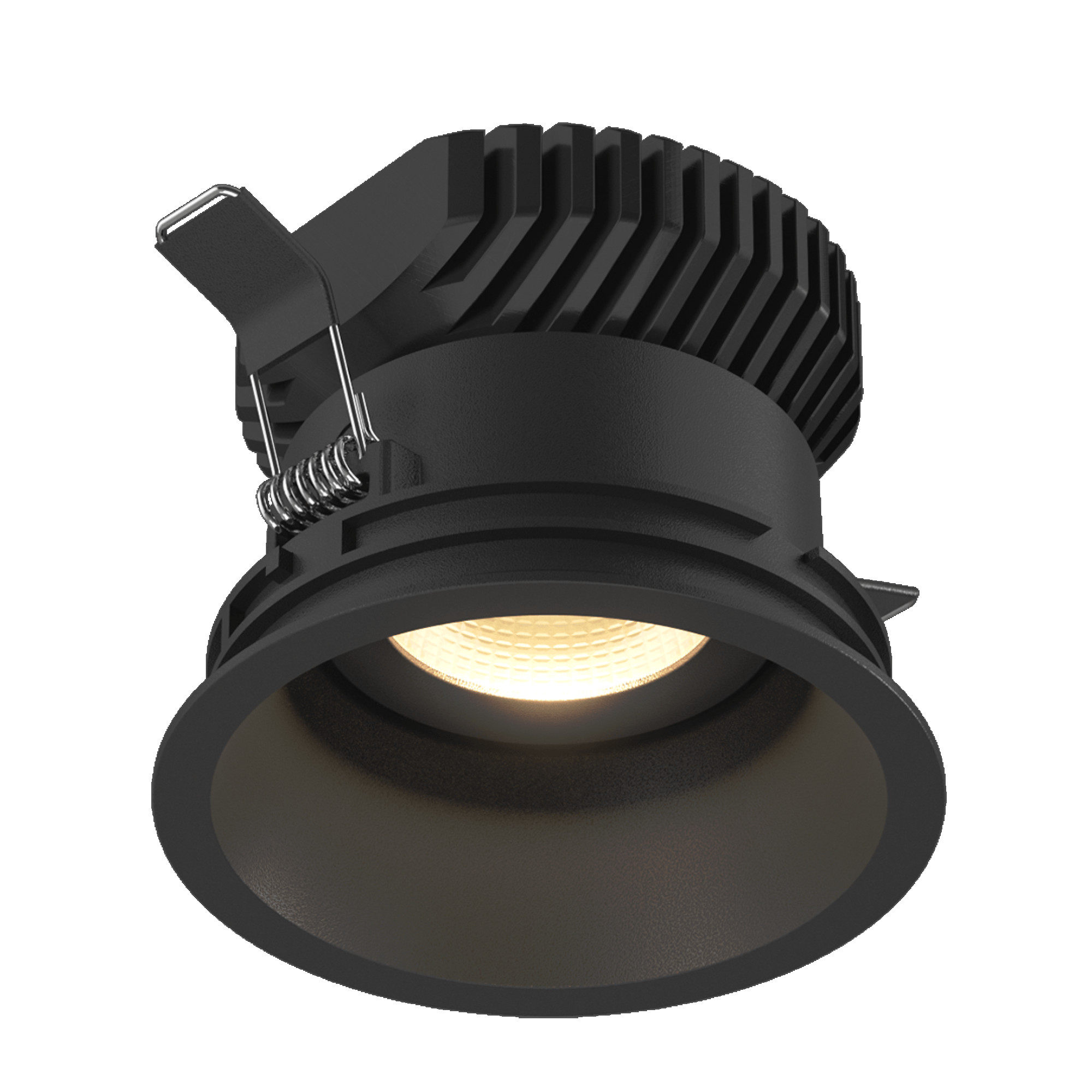 Корпус светильника встраиваемый наклонный COMBO-41-BL, черный, IP20 SWG