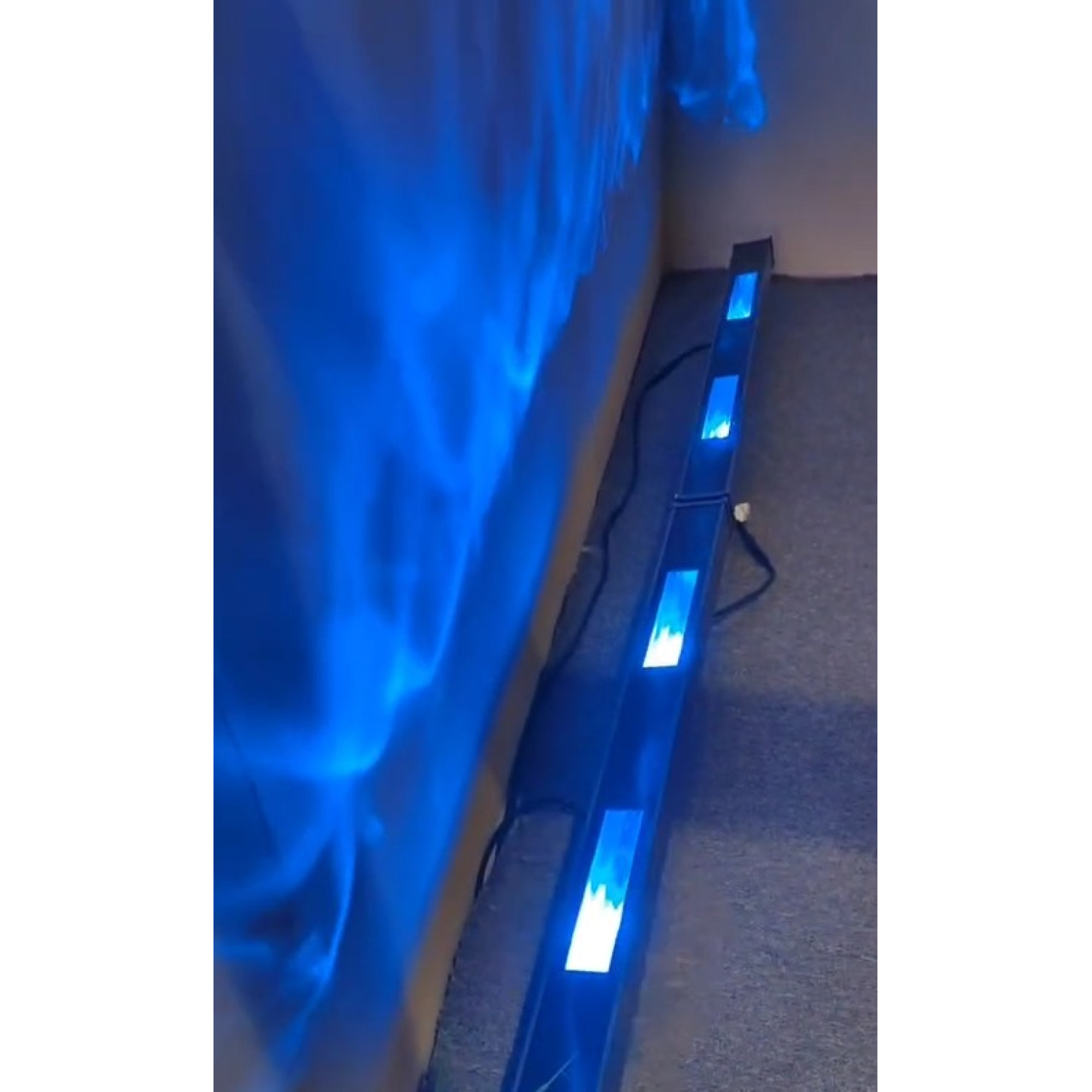 Светильник линейный архитектурный с эффектом волны WWL Waterwave 220В 80Вт Синий 45° SignImpress