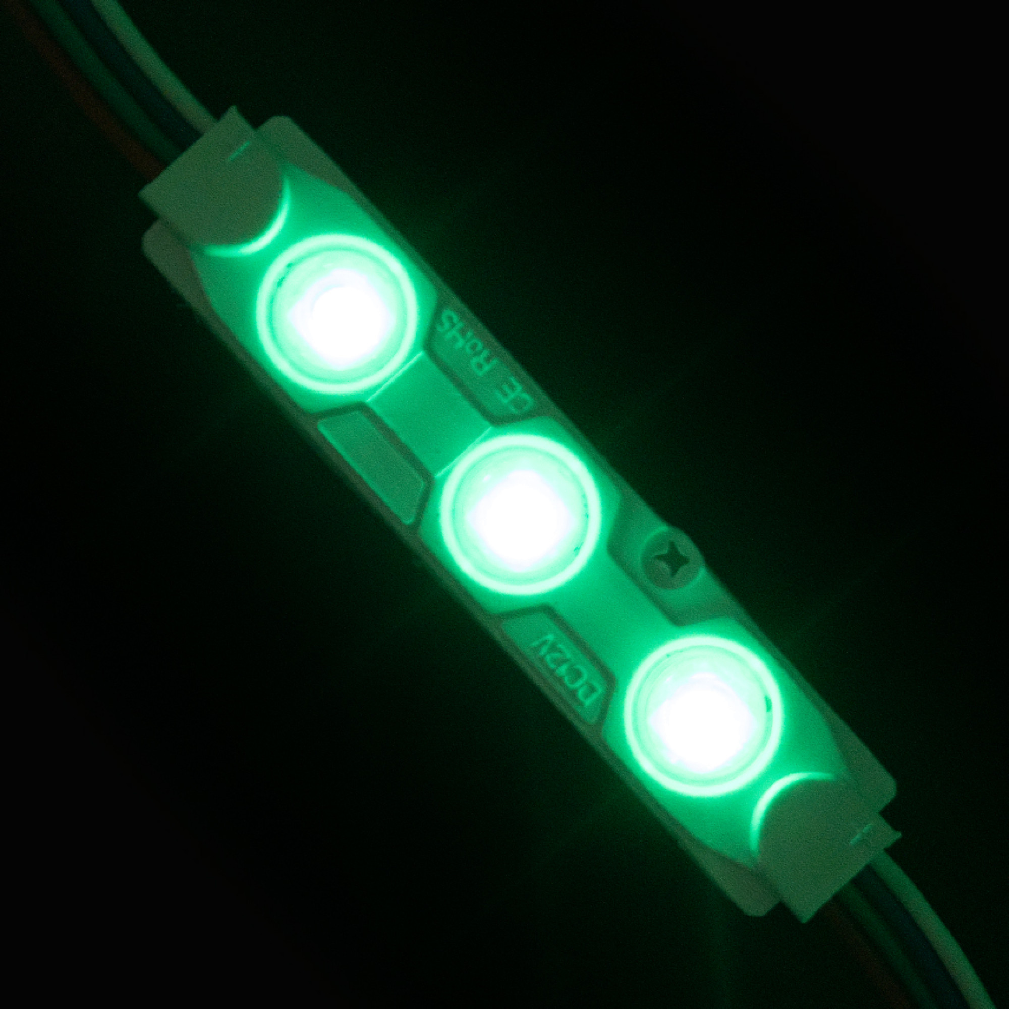 Модуль светодиодный 3 SMD 5050 0,72Вт RGB (c линзой 160) 3M - 1шт. SignImpress