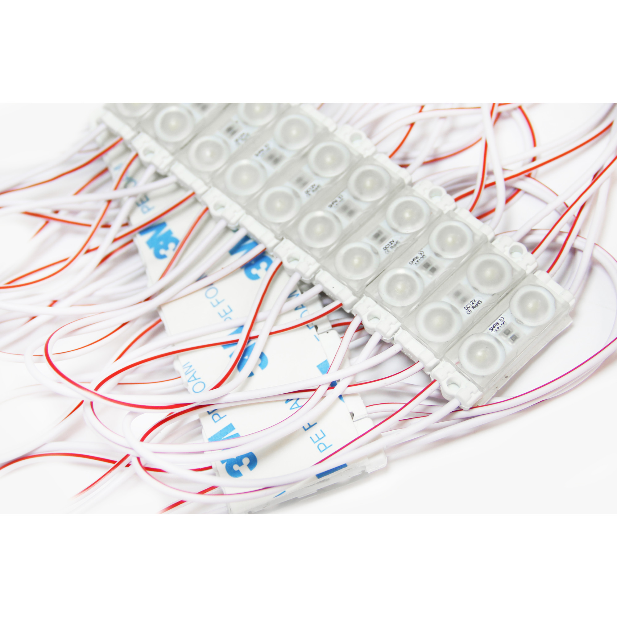 Модуль светодиодный PRO 2 SMD 2835 0,8W 90lm 6000К-6500К (с линзой 170) -1шт.