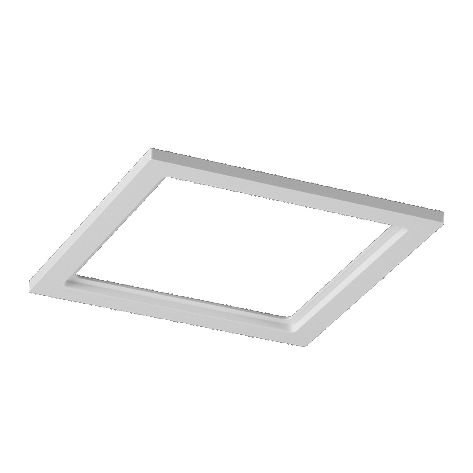Рамка квадрат для COMBO 3, белая SWG